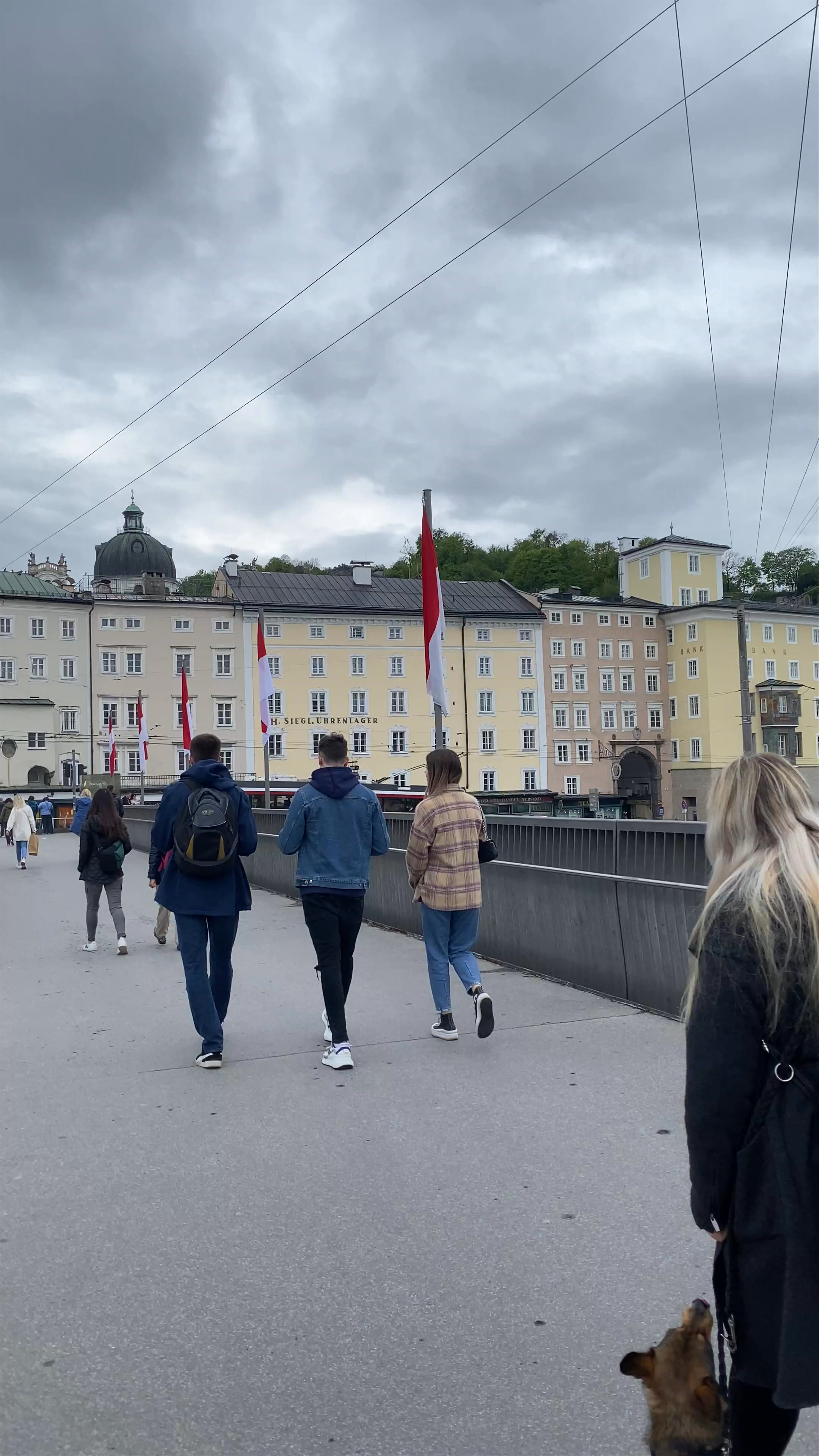 Strolling Through Linzer Gasse Platzl, Salzburg