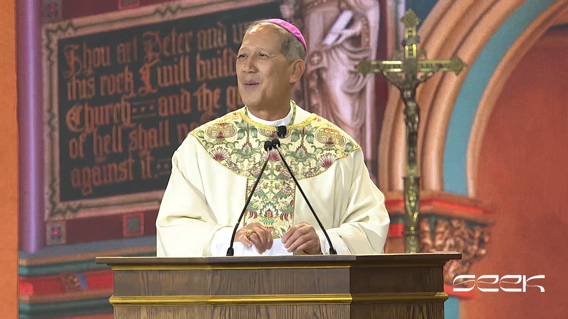 Bishop Oscar Solis: Homily - SLC Day 1