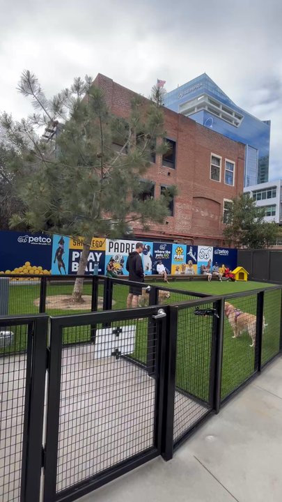Gallagher Square - Gallagher Square at Petco Park in San Diego, CA. Doggie park. - Parks Near Me - San Diego, California