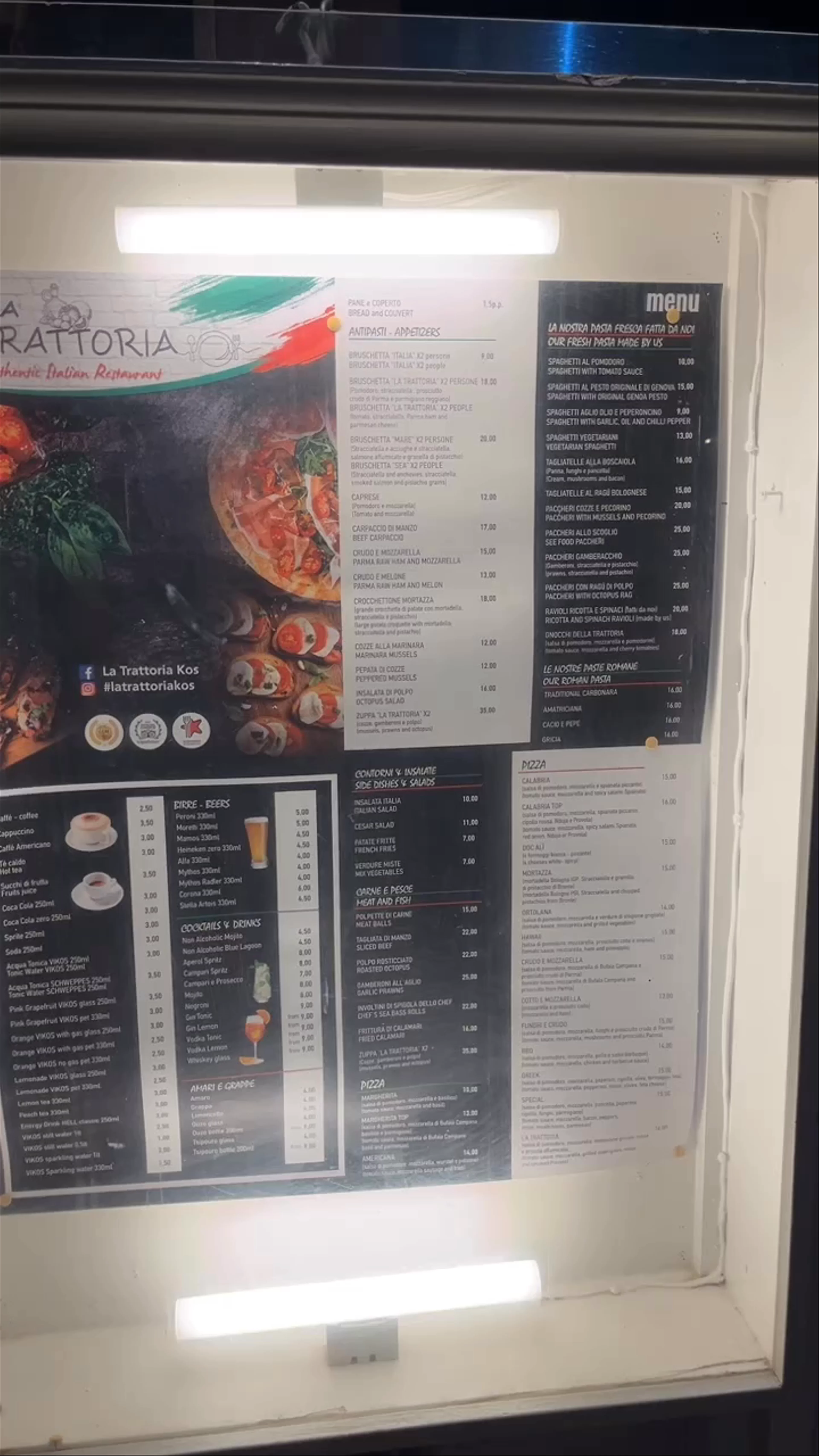 La Trattoria pinseria e vineria kos