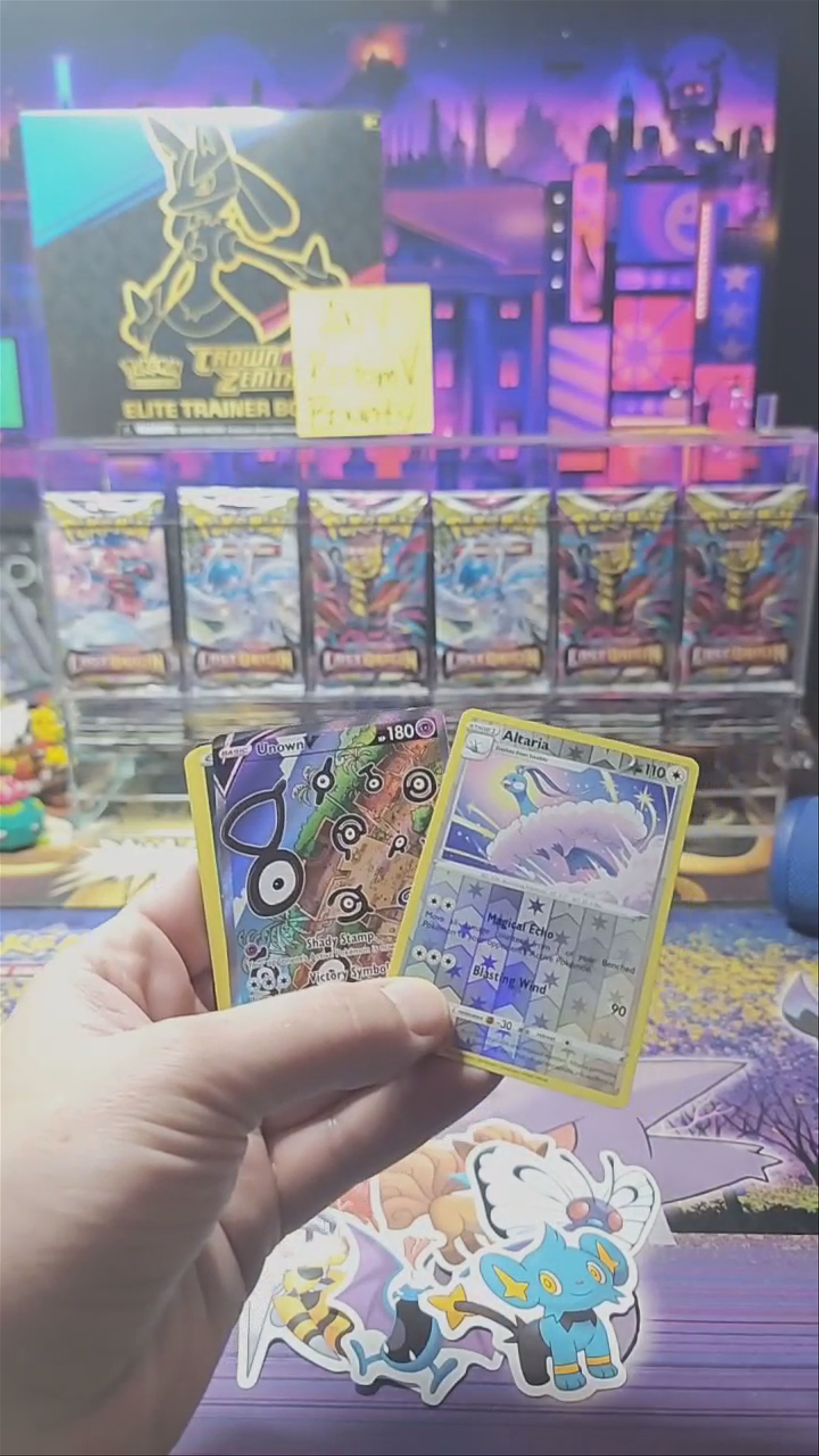 First pack magic! Alt Unown! 