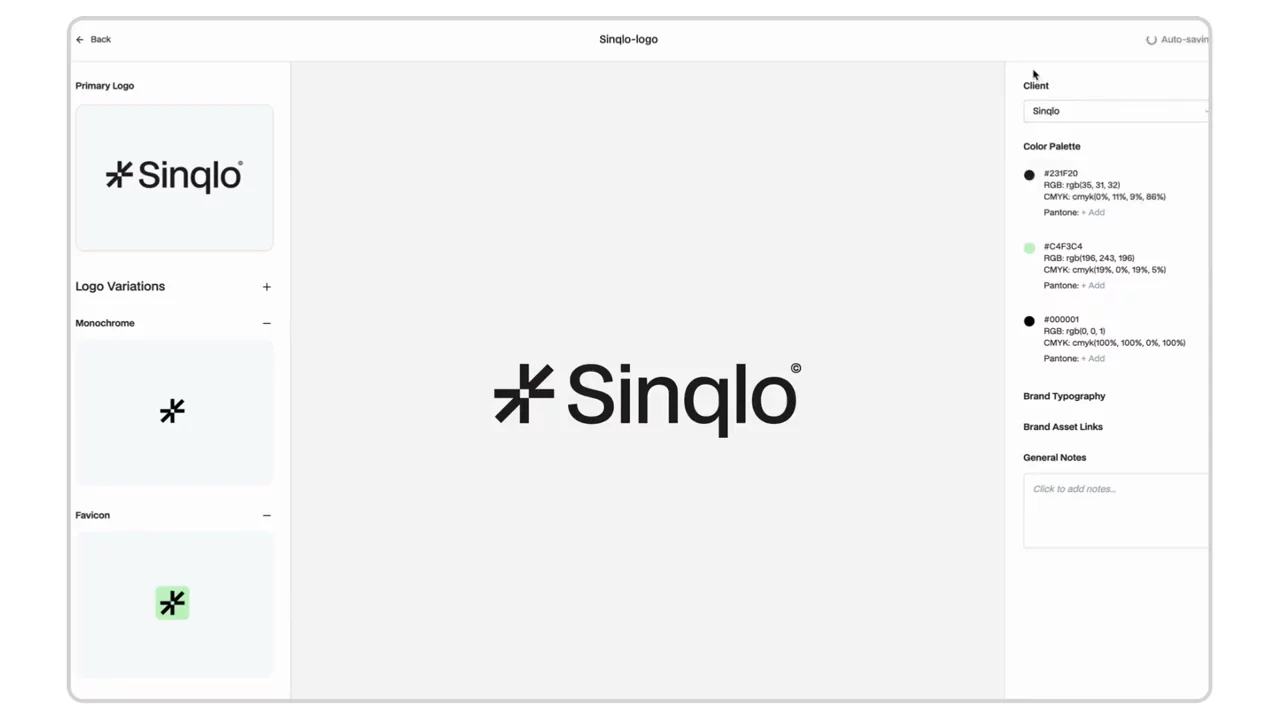 Sinqlo - Logo Delivery & Sharing image 1