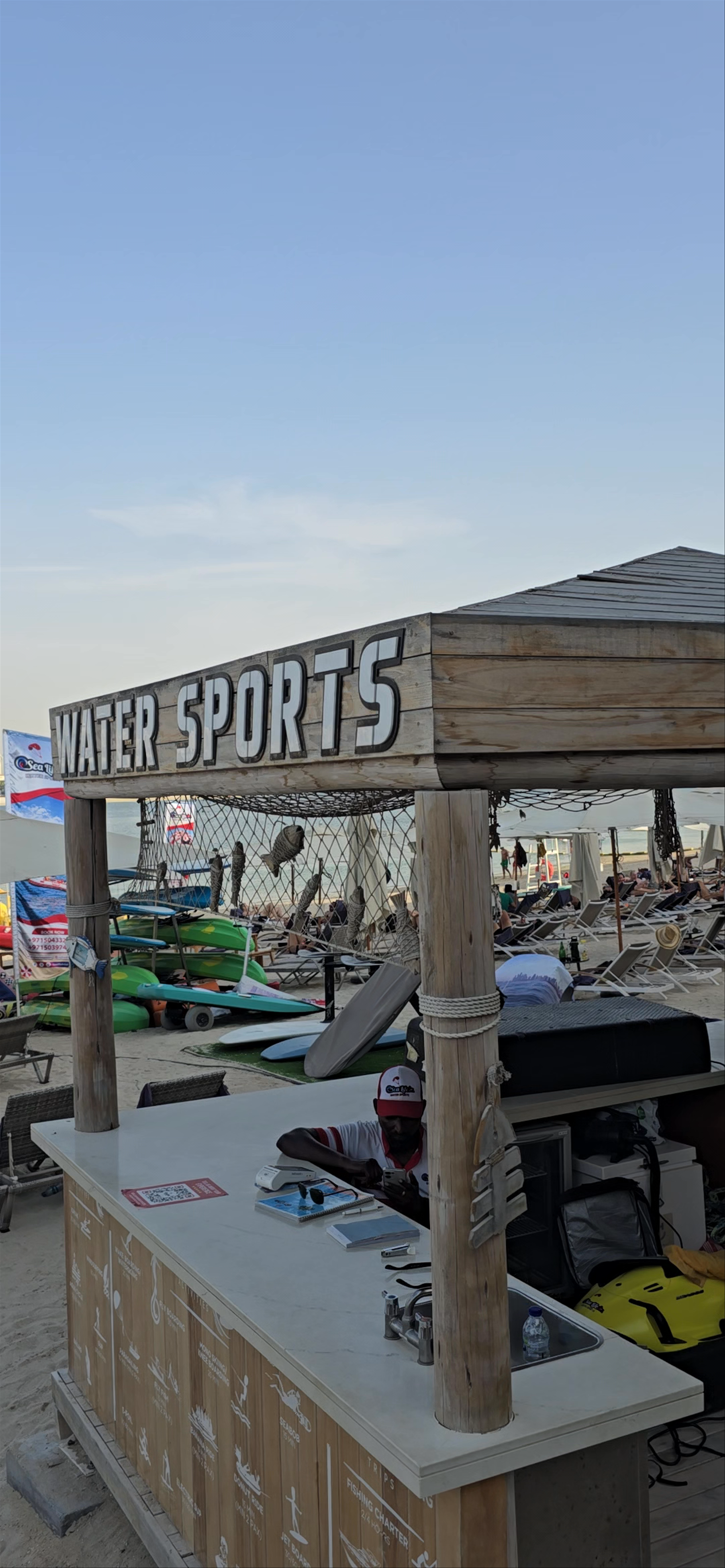 Vibrant Beachside Water Sports Experience at Soluna Beach Club, Dubai