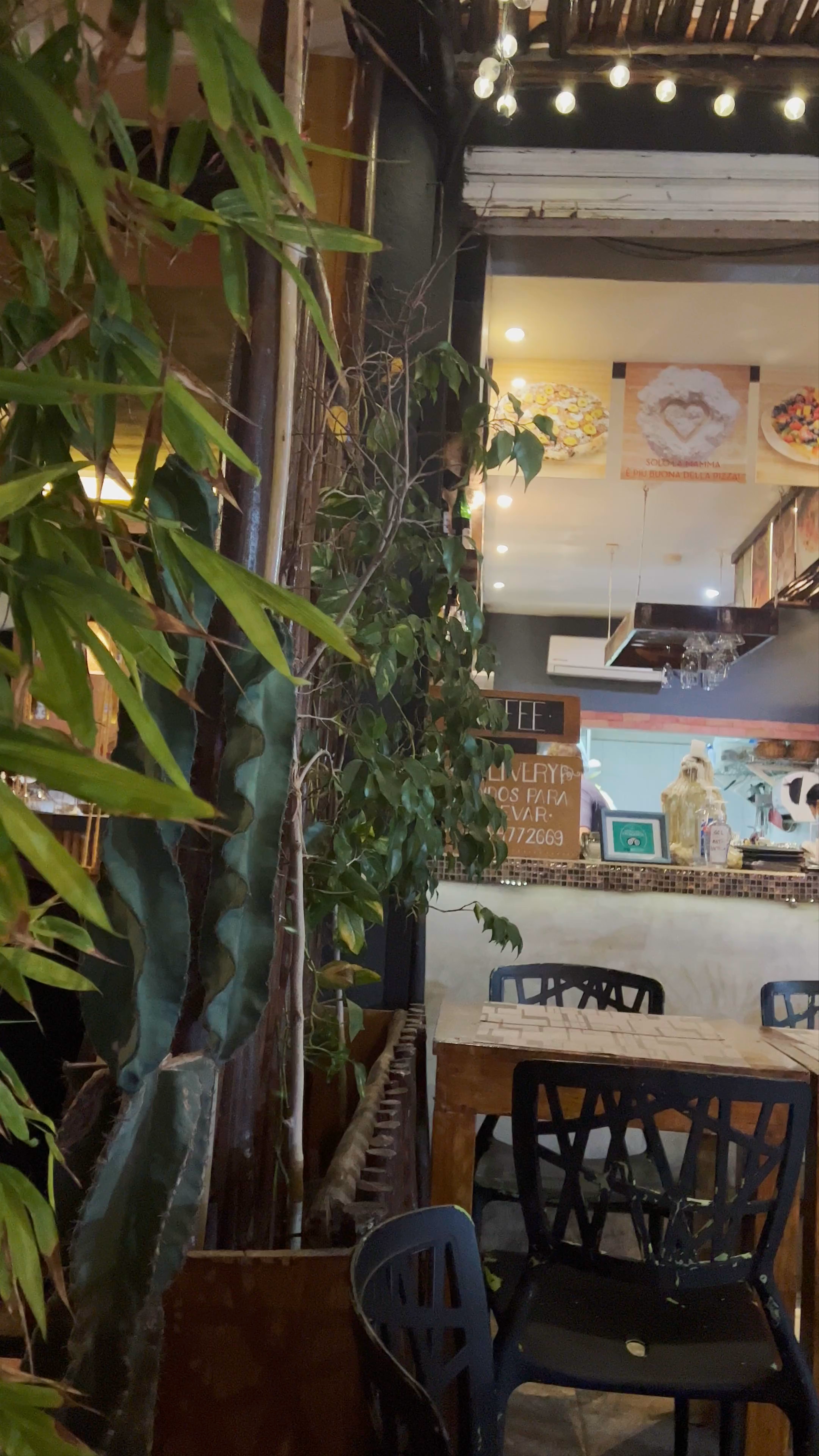 Cozy Night at Capricci Pizza & Sfizi in Isla Mujeres