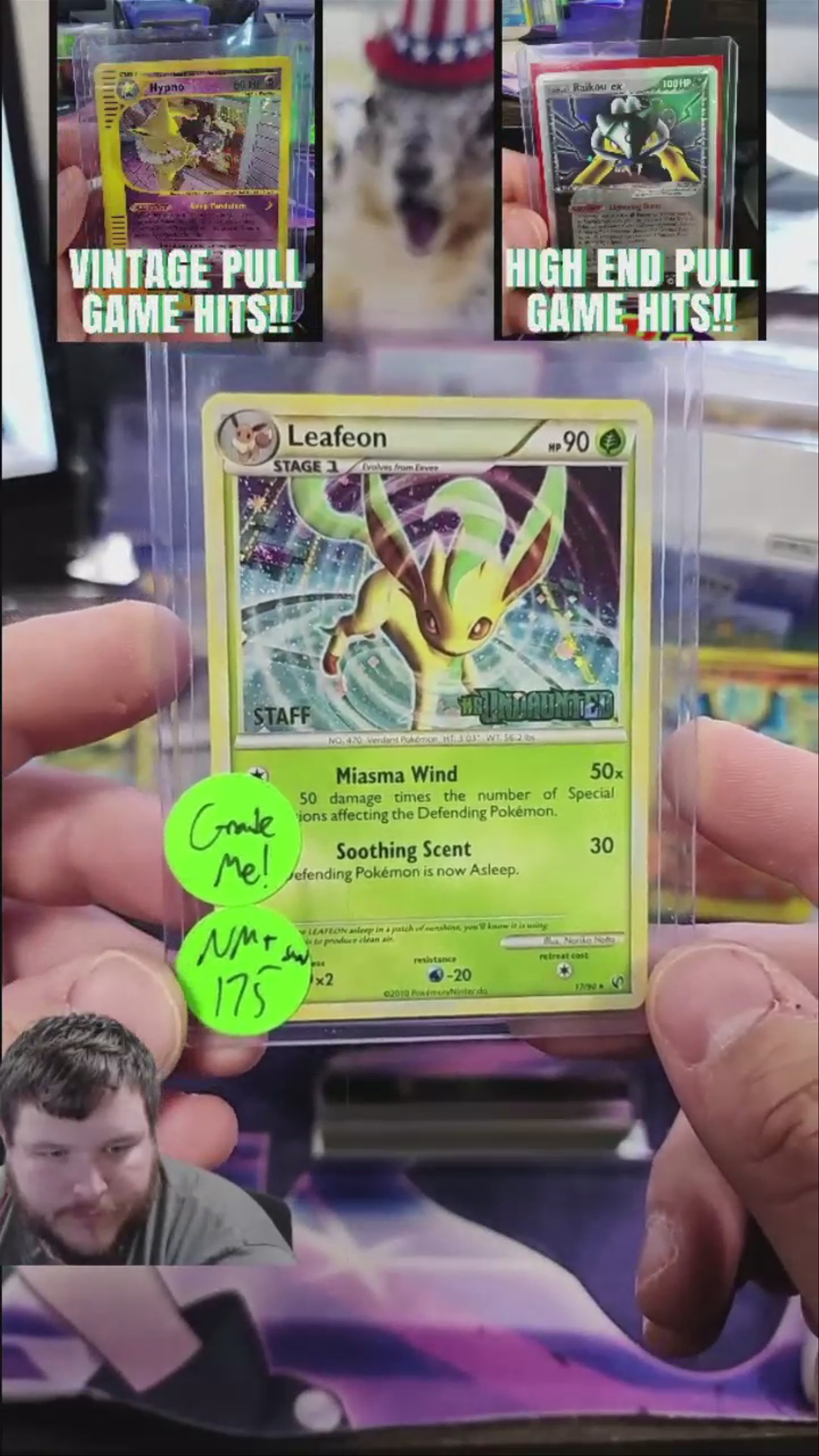 Leafeon HS Undaunted Staff for Grading