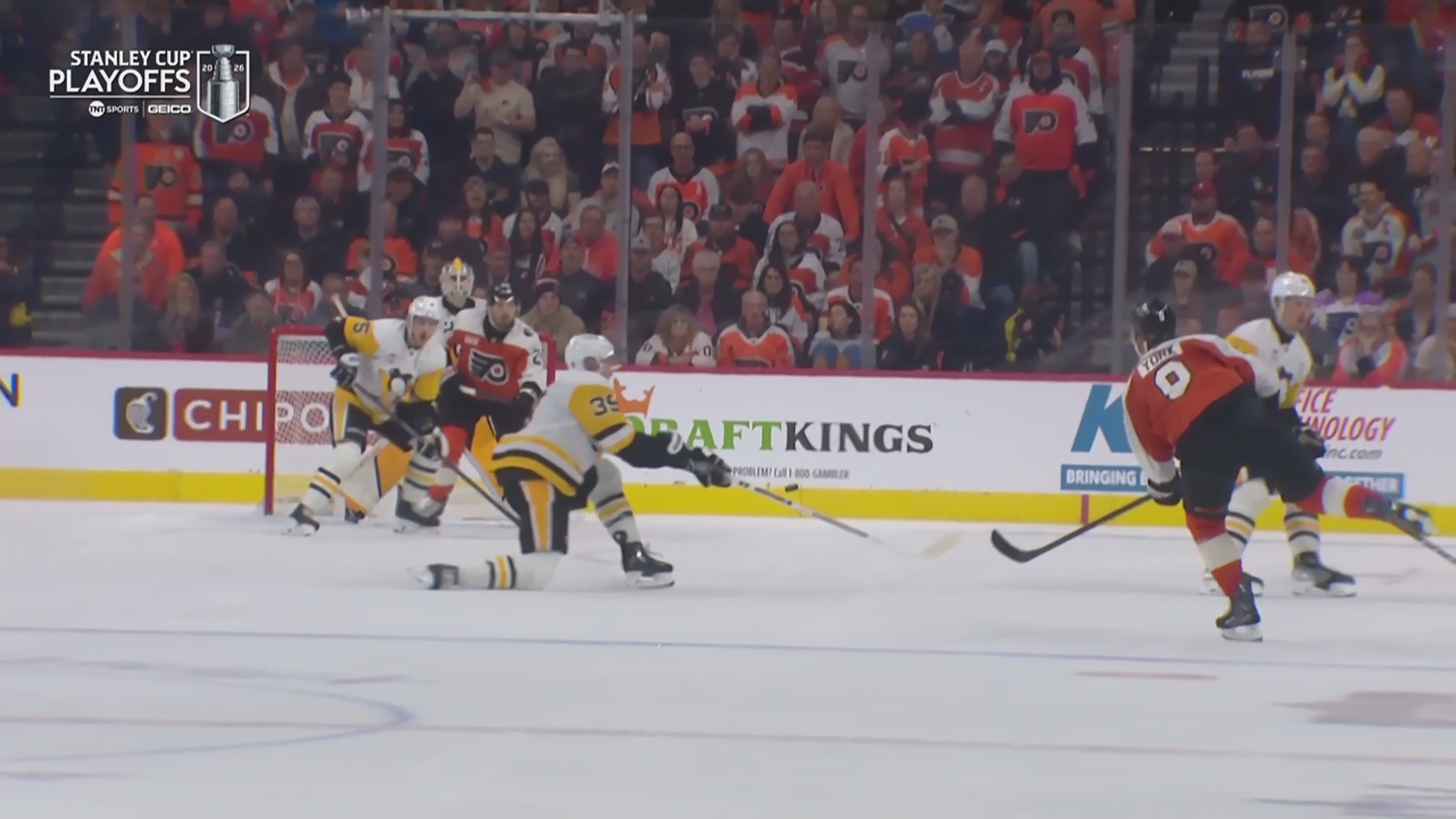 York's OTW Caps Series, Flyers Eliminate Penguins · Apr. 29, 2026
