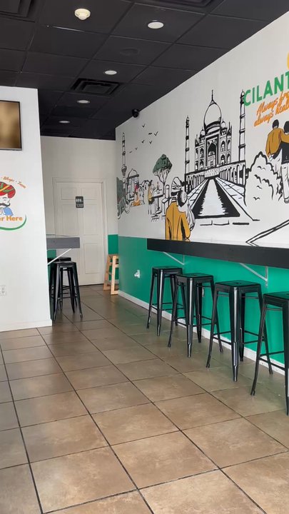 Cilanter - Art work interior - Indian Near Me - Providence, Rhode Island
