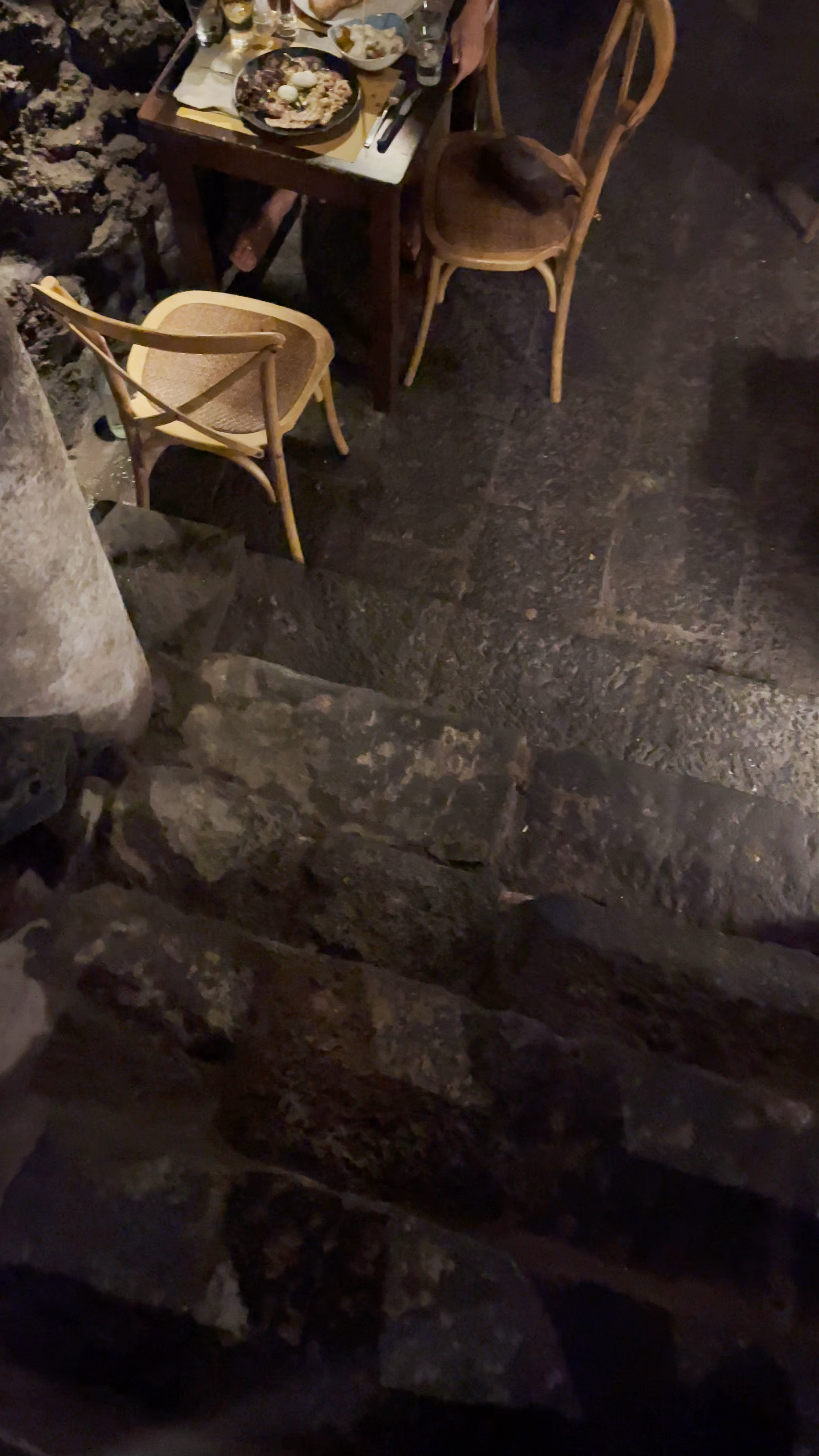 Dining in a Unique Cave Restaurant in Catania, Sicily