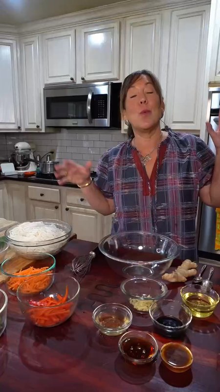 Noodle Salad with Asian Dressing