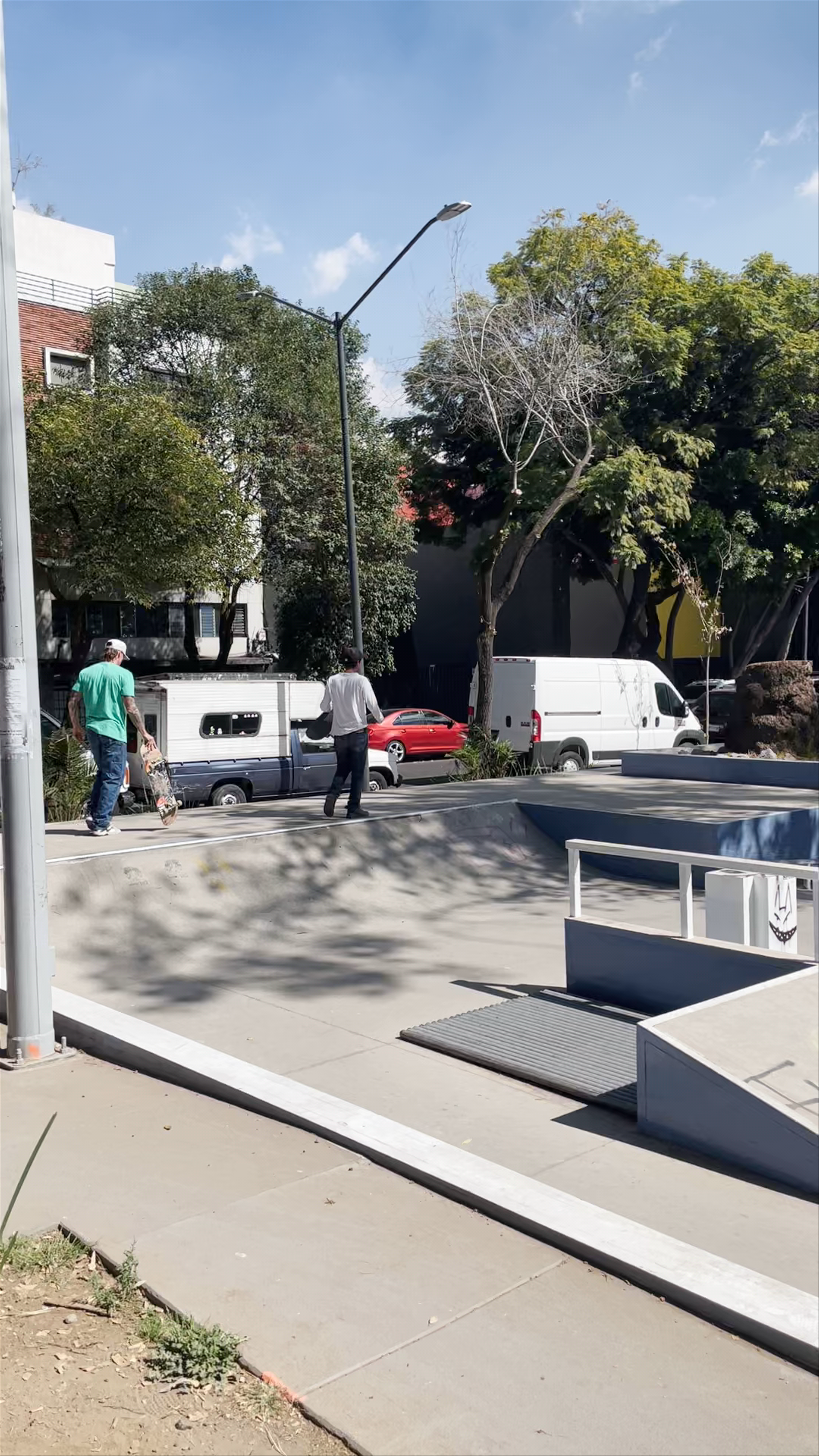 Skateboarding Vibes at Parque Alfonso XIII, Mexico City