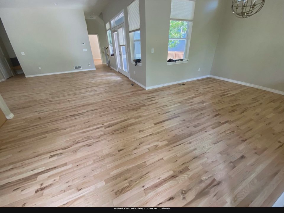 iFLOOR - red oak natural finish hardwood floor - Flooring Near Me - Broomfield, Colorado
