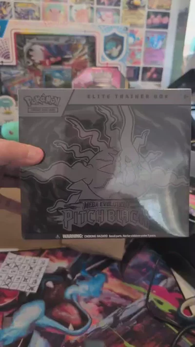 Pokemon Mega Evolution Pitch Black Elite Trainer Box