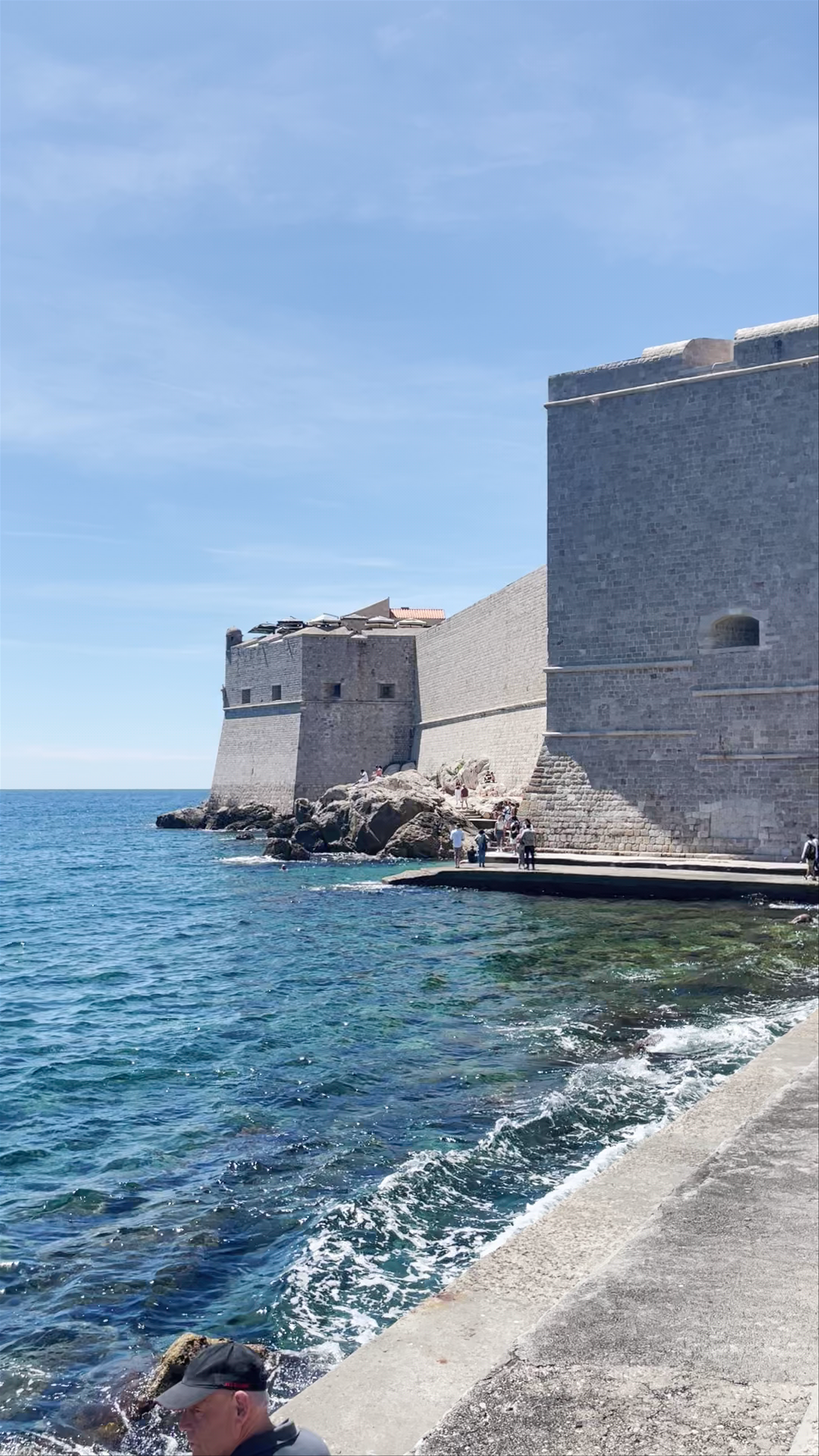 Sun-Kissed Seaside Views at Puerto de Dubrovnik, Croatia