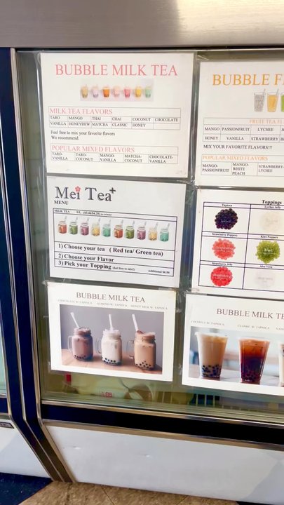 Mei Tea - Drink options galore - Bubble Tea Near Me - Plainville, Connecticut