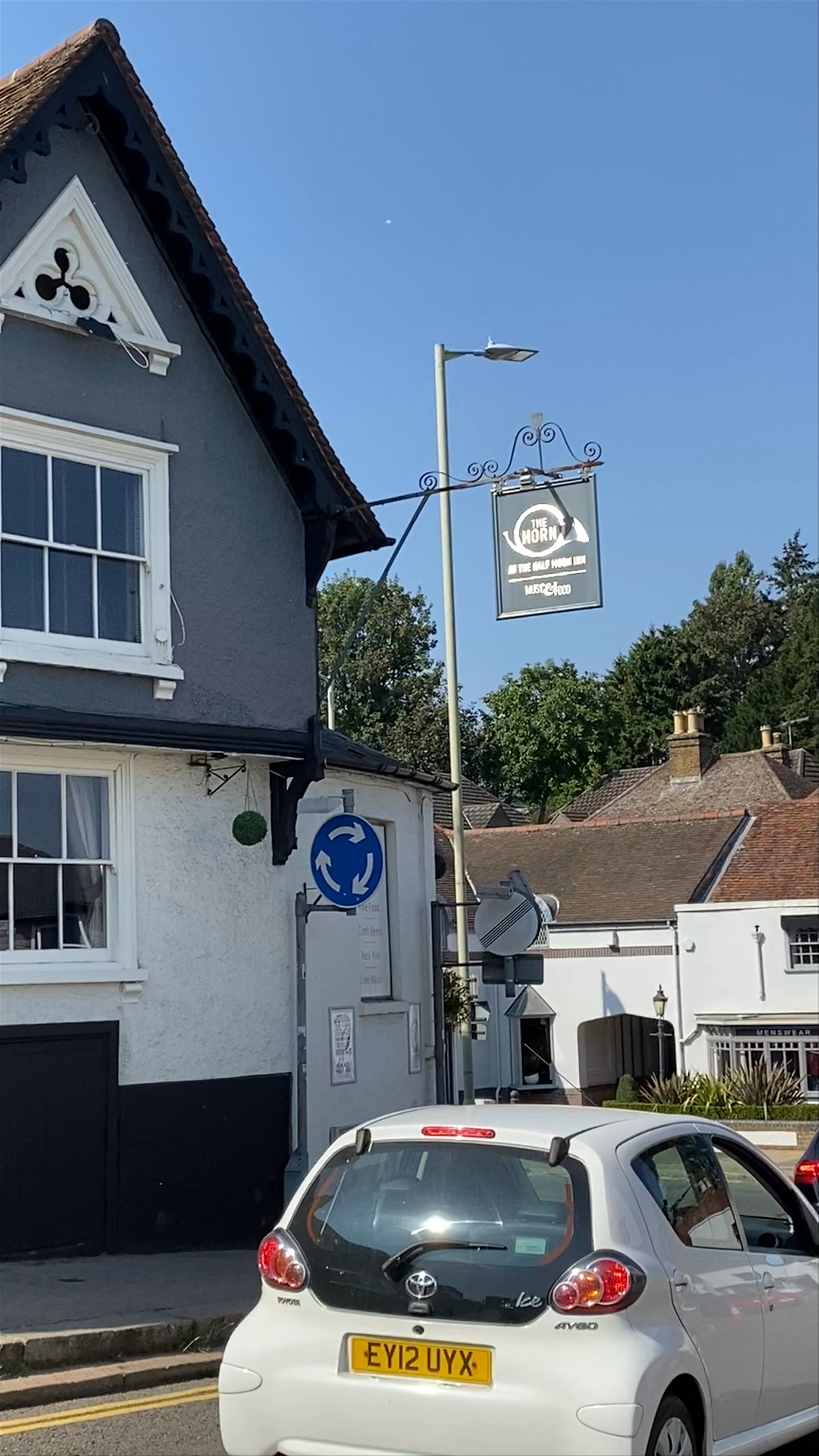 The Horn at the Half Moon Inn, Bishop's Stortford: Classic English Pub Charm