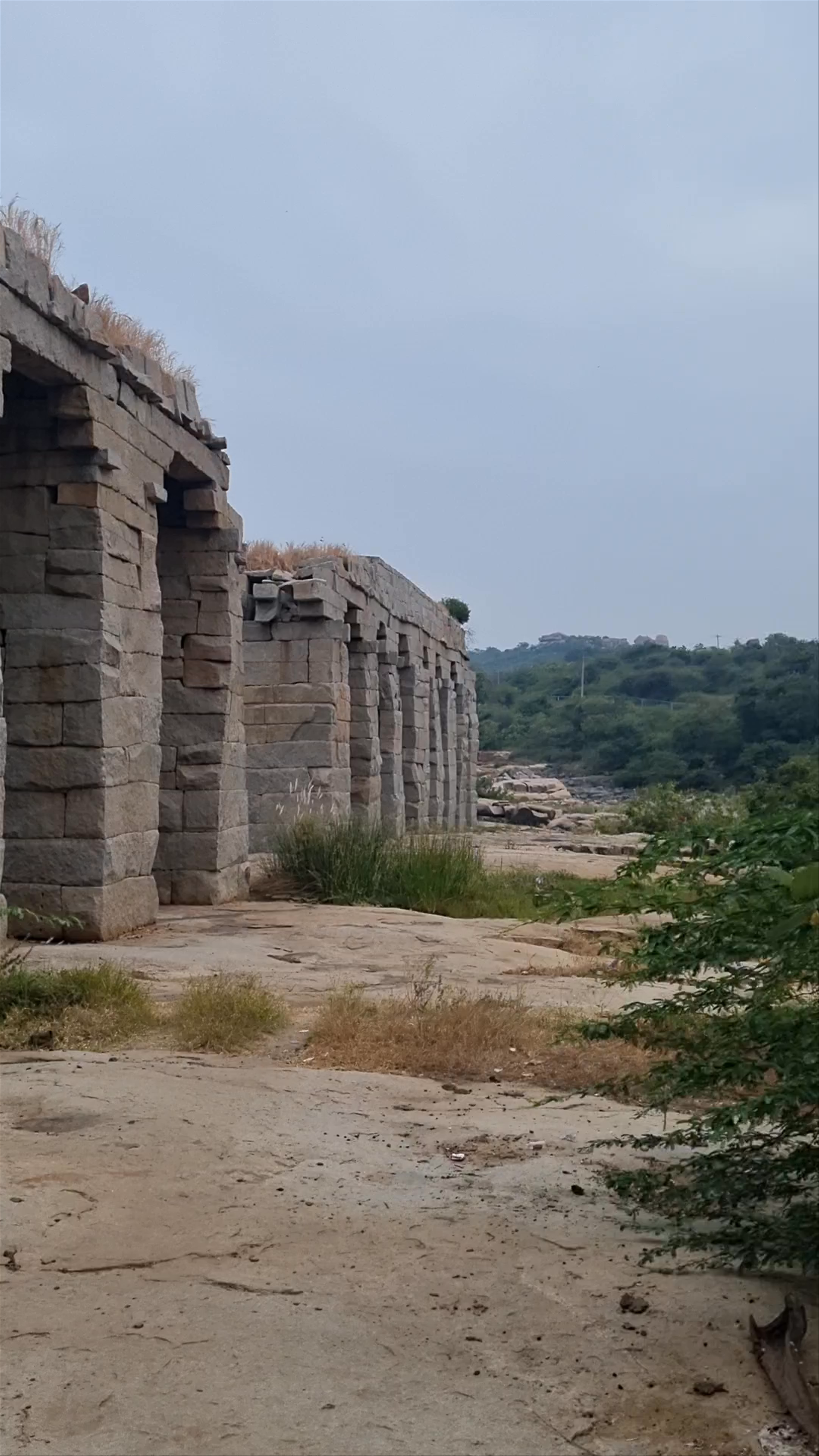 Tungabhadraa Bukka Aqueduct Hampi
