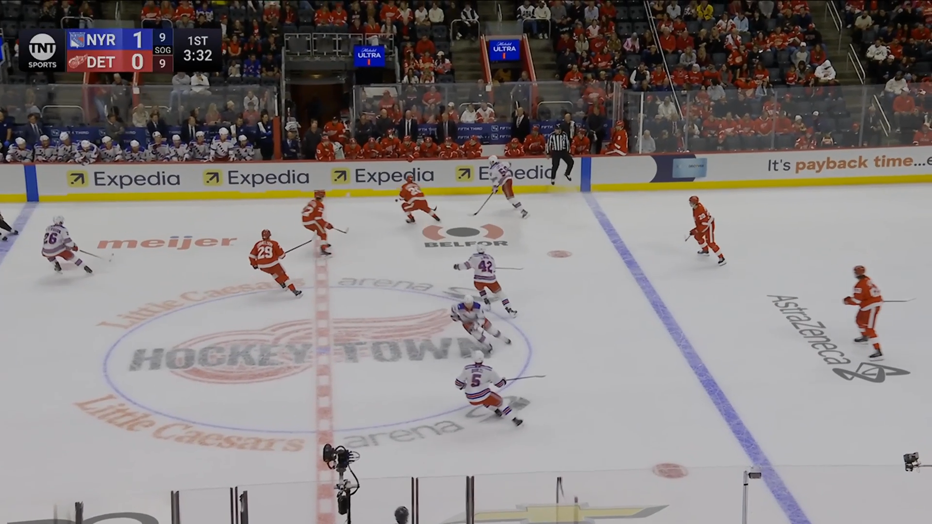 Garand Earns First NHL Shutout in Detroit · Oct. 2, 2026