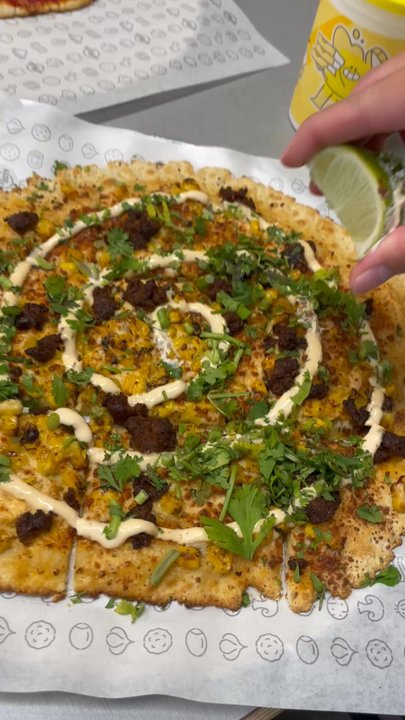 Azzip Pizza - June pizza of the month 2025 The Elote - Pizza Near Me - Indianapolis, Indiana