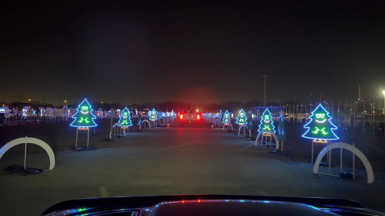 Lubbock Light Park - 12.19.2025 - Holiday Decorations Near Me - Lubbock, Texas