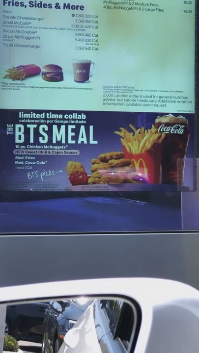 McDonald's - BTS meal - Burgers Near Me - Cypress, California