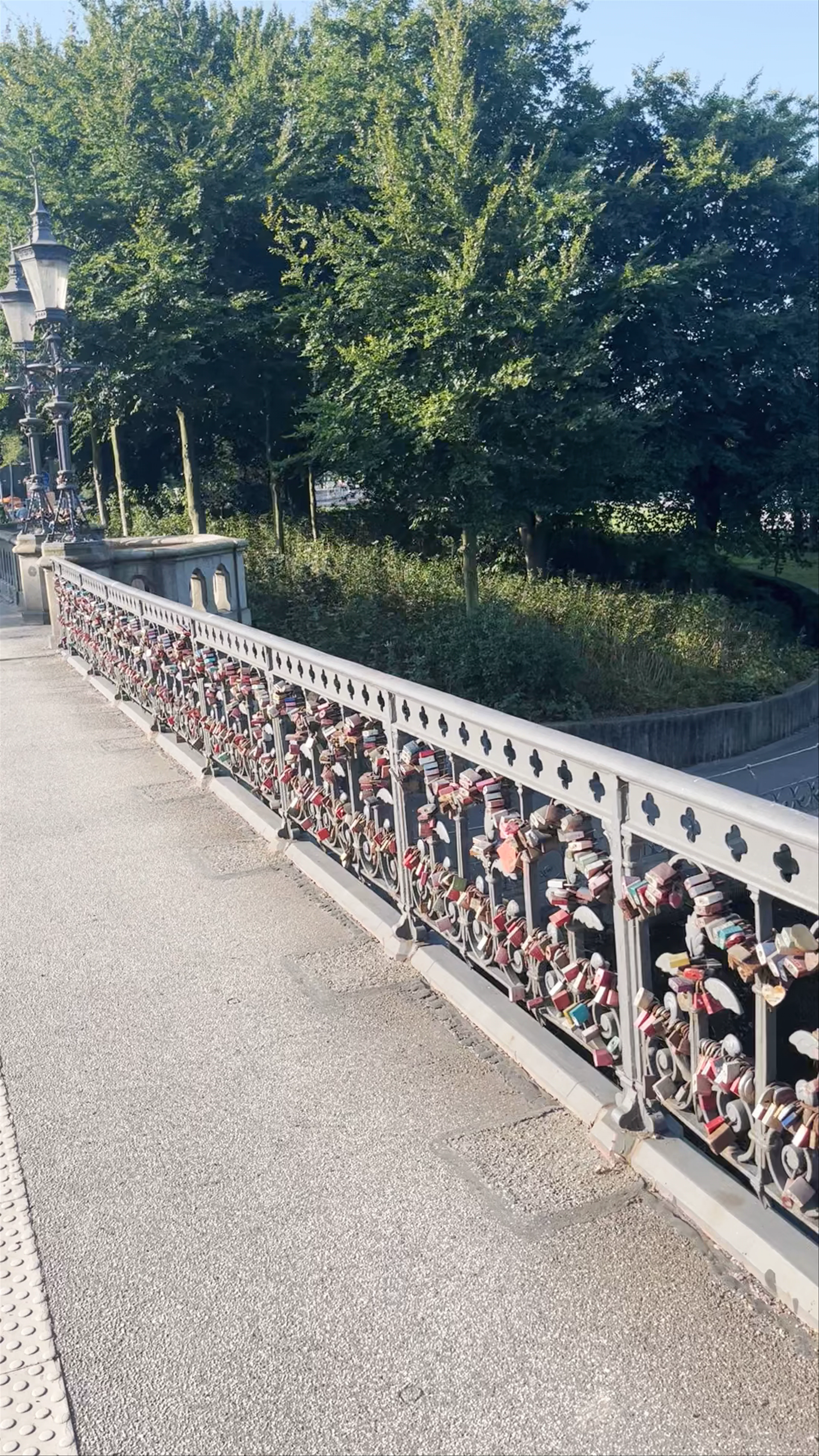 Alsterwiese Bridge, Schwanenwik
