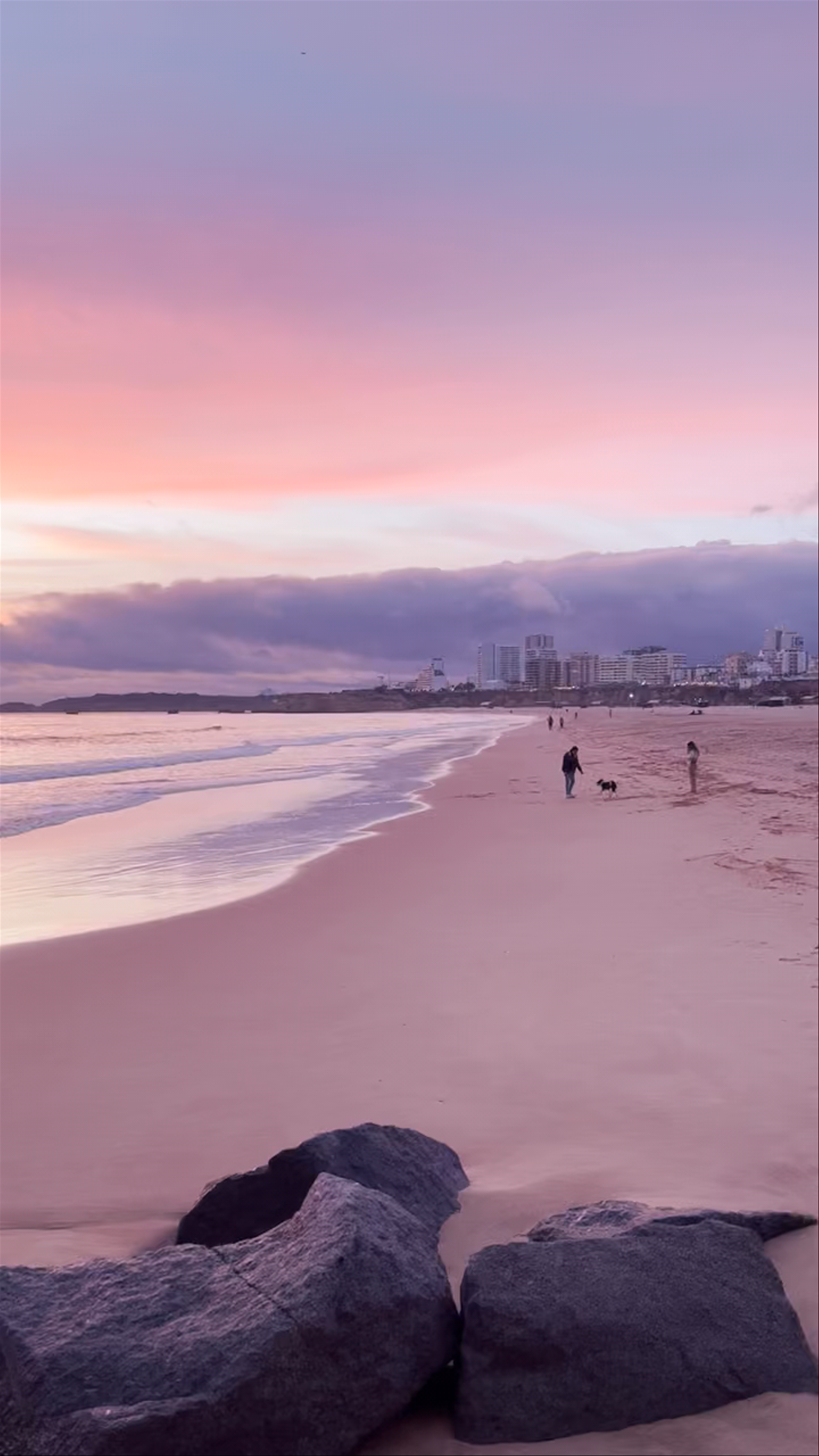 Magical Beach Sunset at Portimão, Portugal