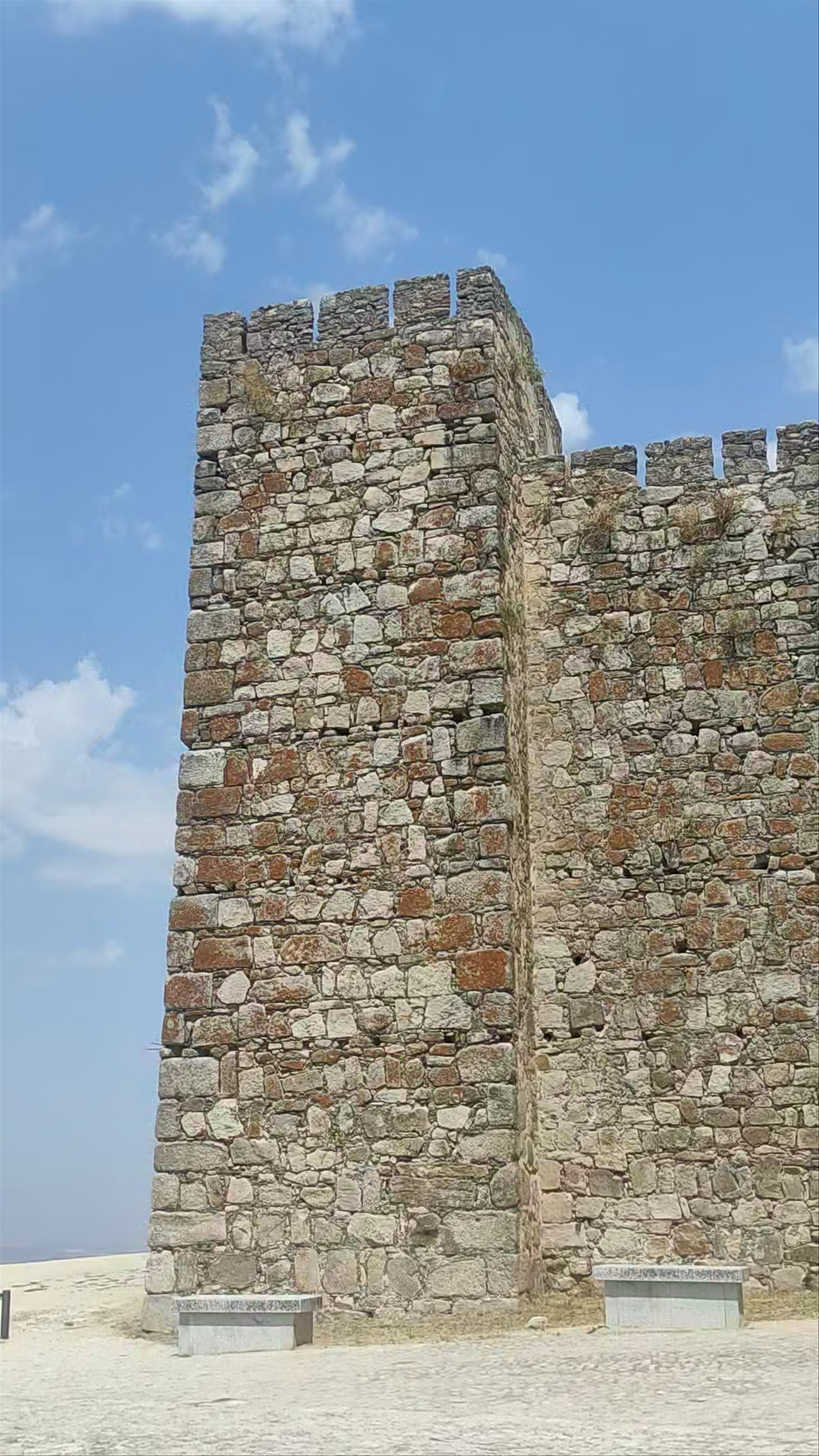 Historic Castillo de Trujillo in Extremadura, Spain
