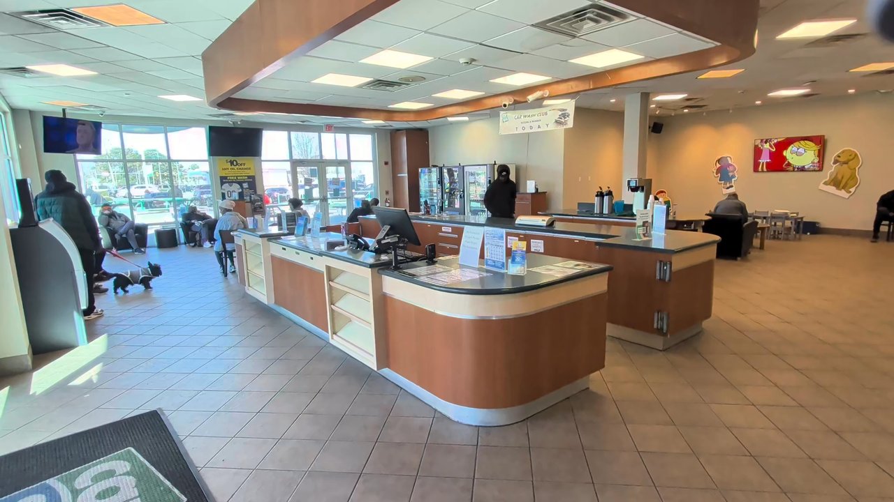 Car Spa - This is a quick video of the indoor seating area.  Video taken February 14, 2026. - Car Wash Near Me - Virginia Beach, Virginia