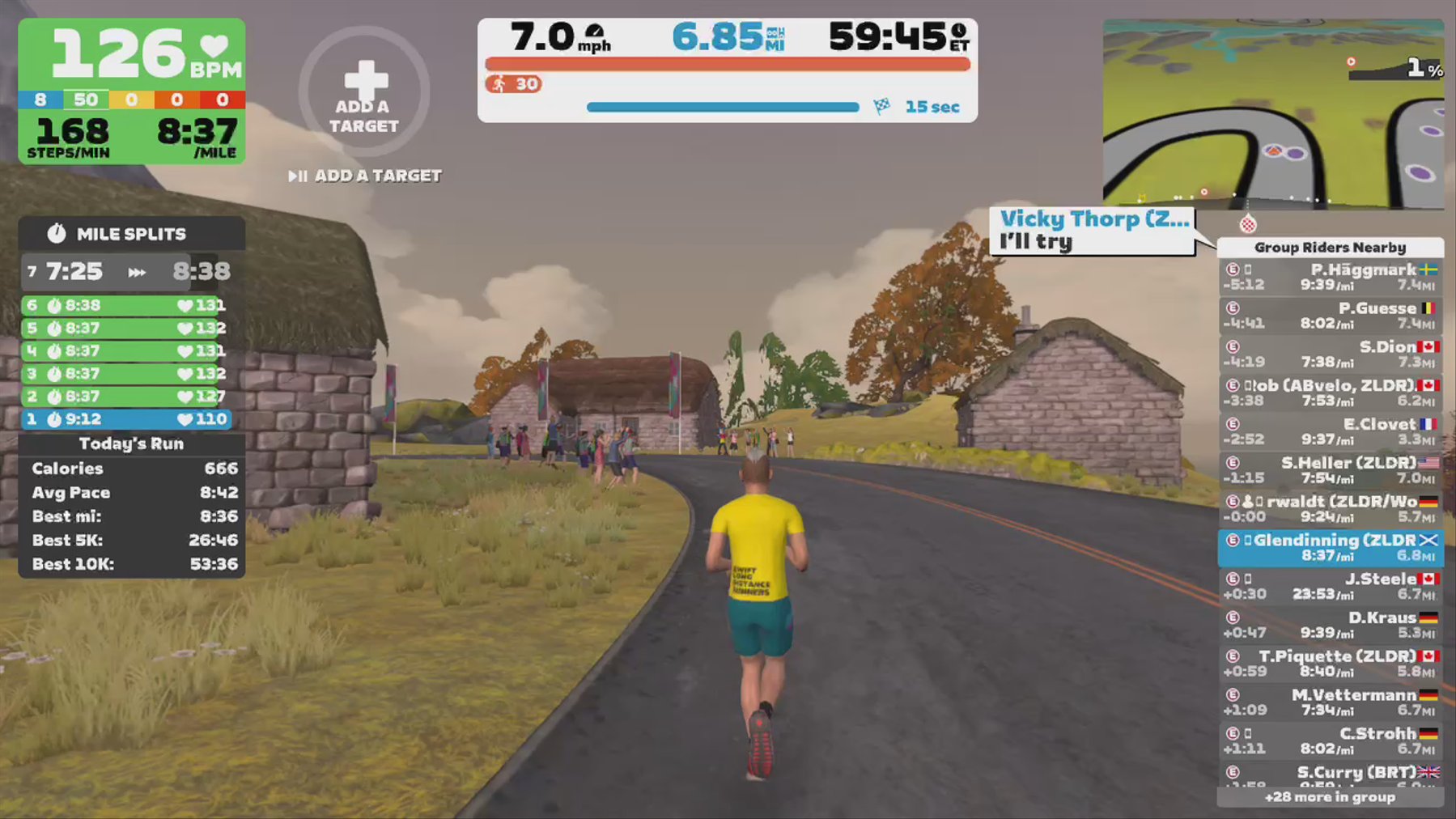 Zwift - Group Workout: ZLDR No One Left Behind (E) on City and the Sgurr in Scotland