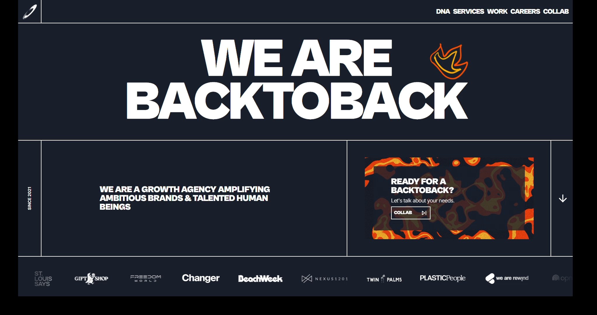 https://www.backtoback.agency