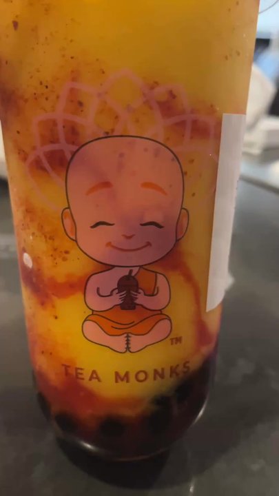 Tea Monks - Chamango with Honey Boba - Bubble Tea Near Me - Escondido, California