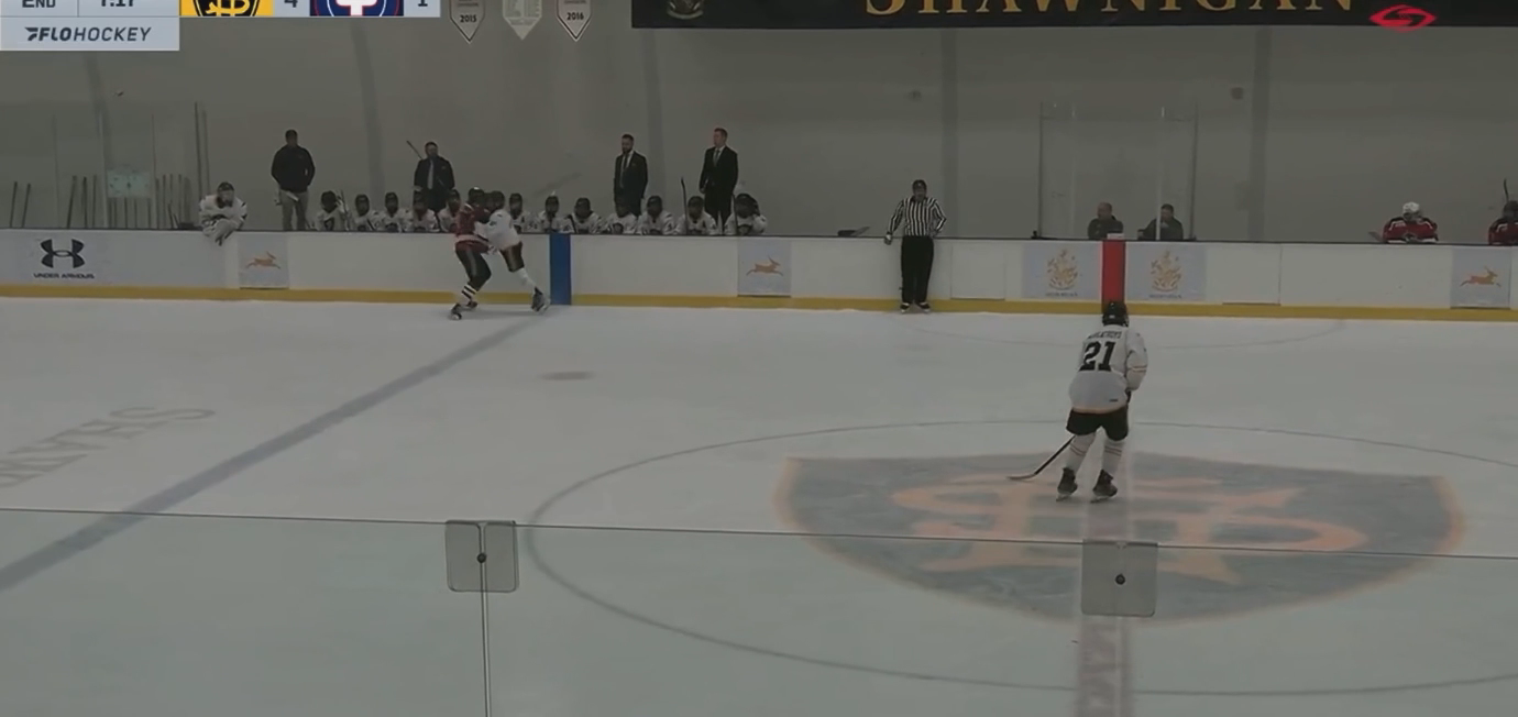 Hayden Slade's Thunderous Hit Sparks Team Energy | Shawnigan Lake U17