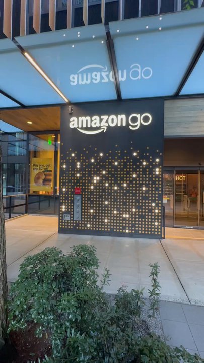 Amazon Go - General entrance area - Convenience Stores Near Me - Seattle, Washington
