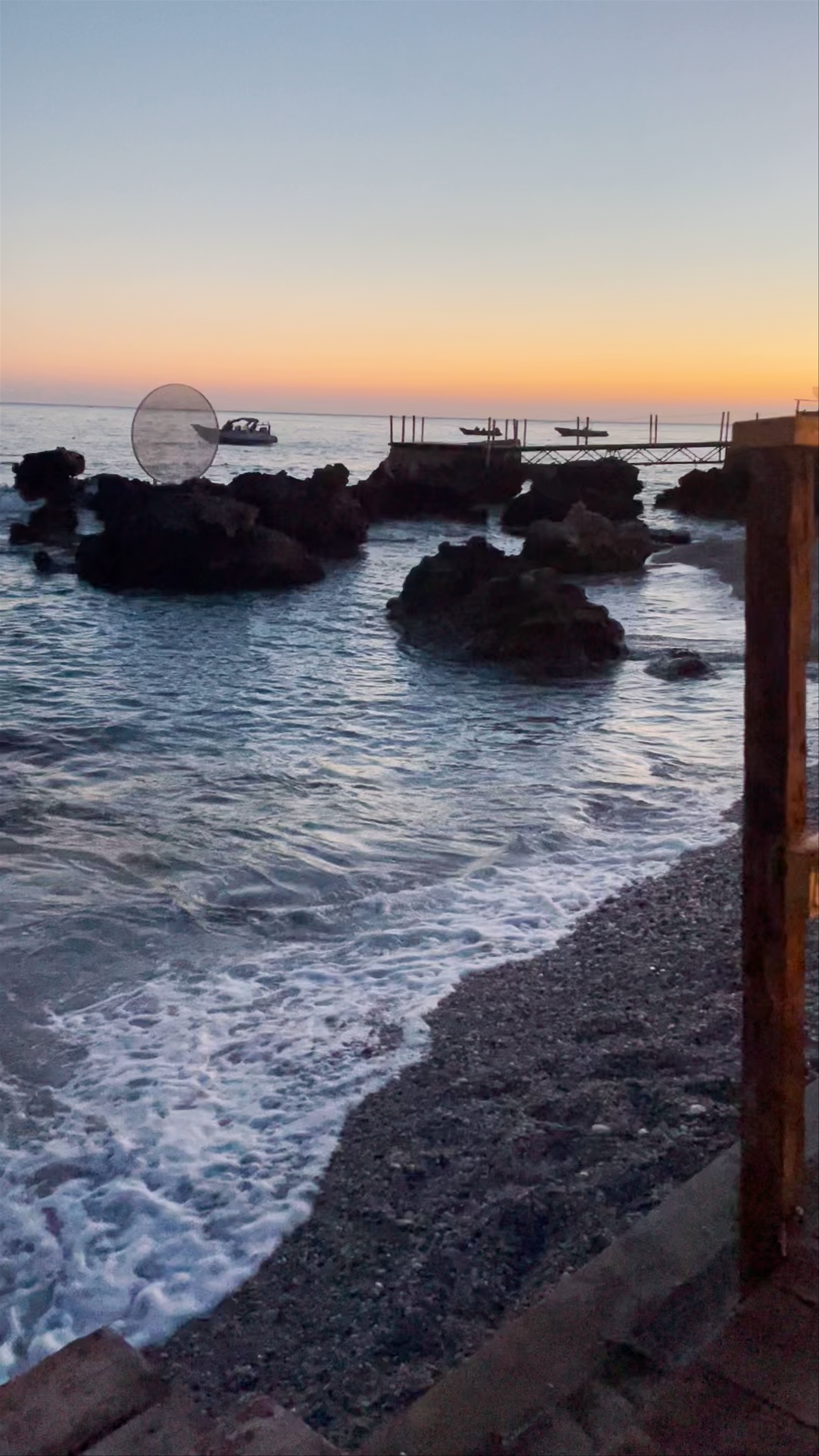 Sunset Serenity at Flow Beach, Dhërmi, Albania