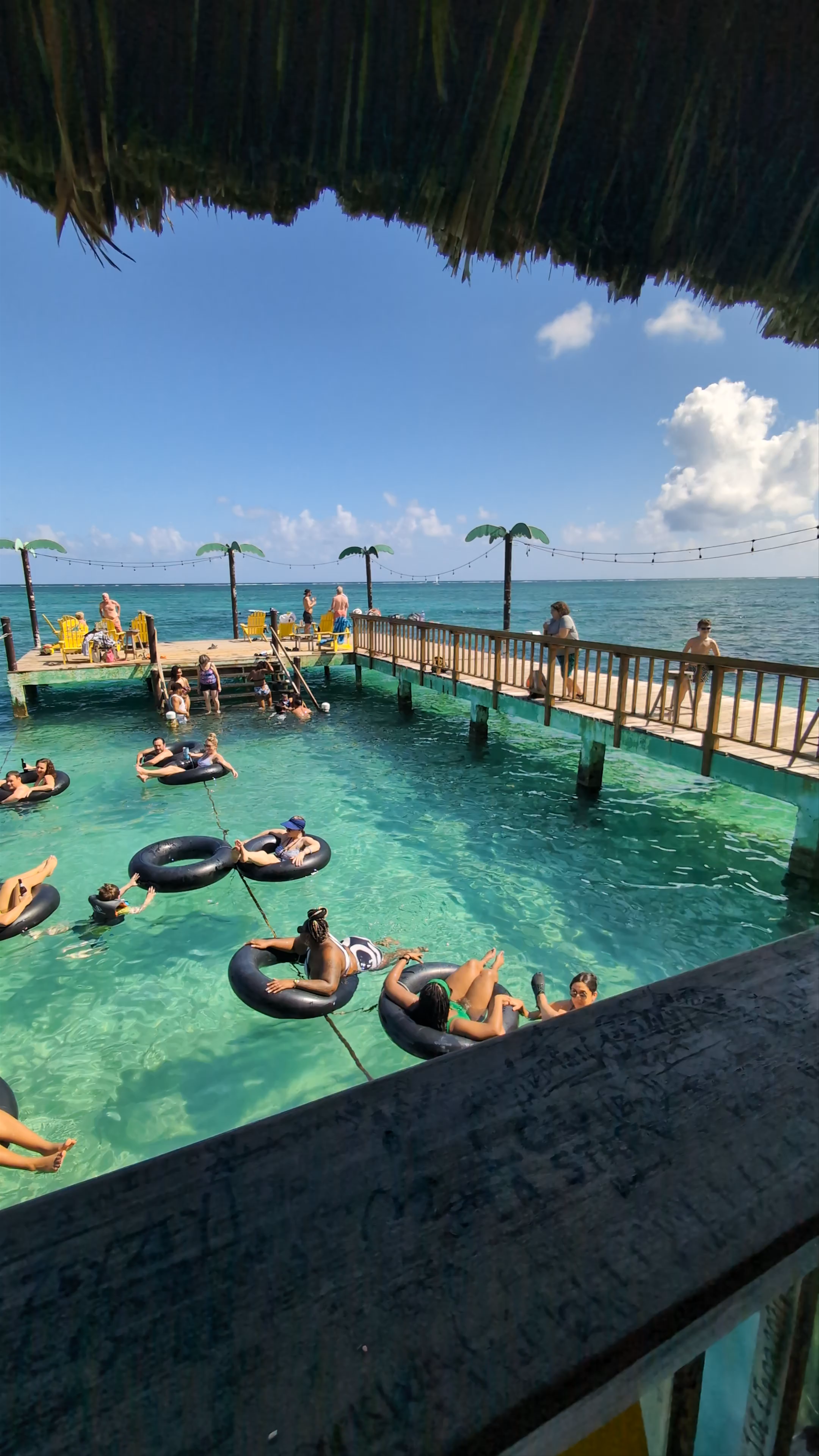 Palapa Bar and Grill: Tropical Chill and Floating Fun in San Pedro, Belize