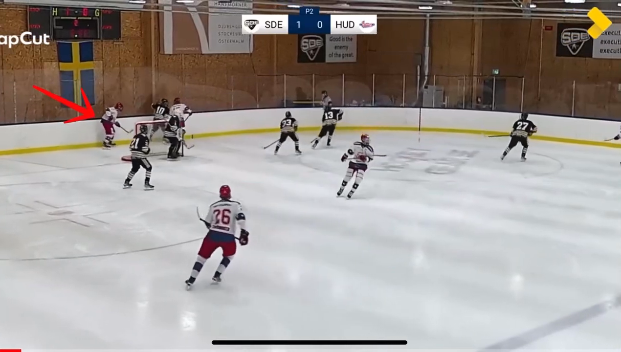 Backcheck Leads to Goal!