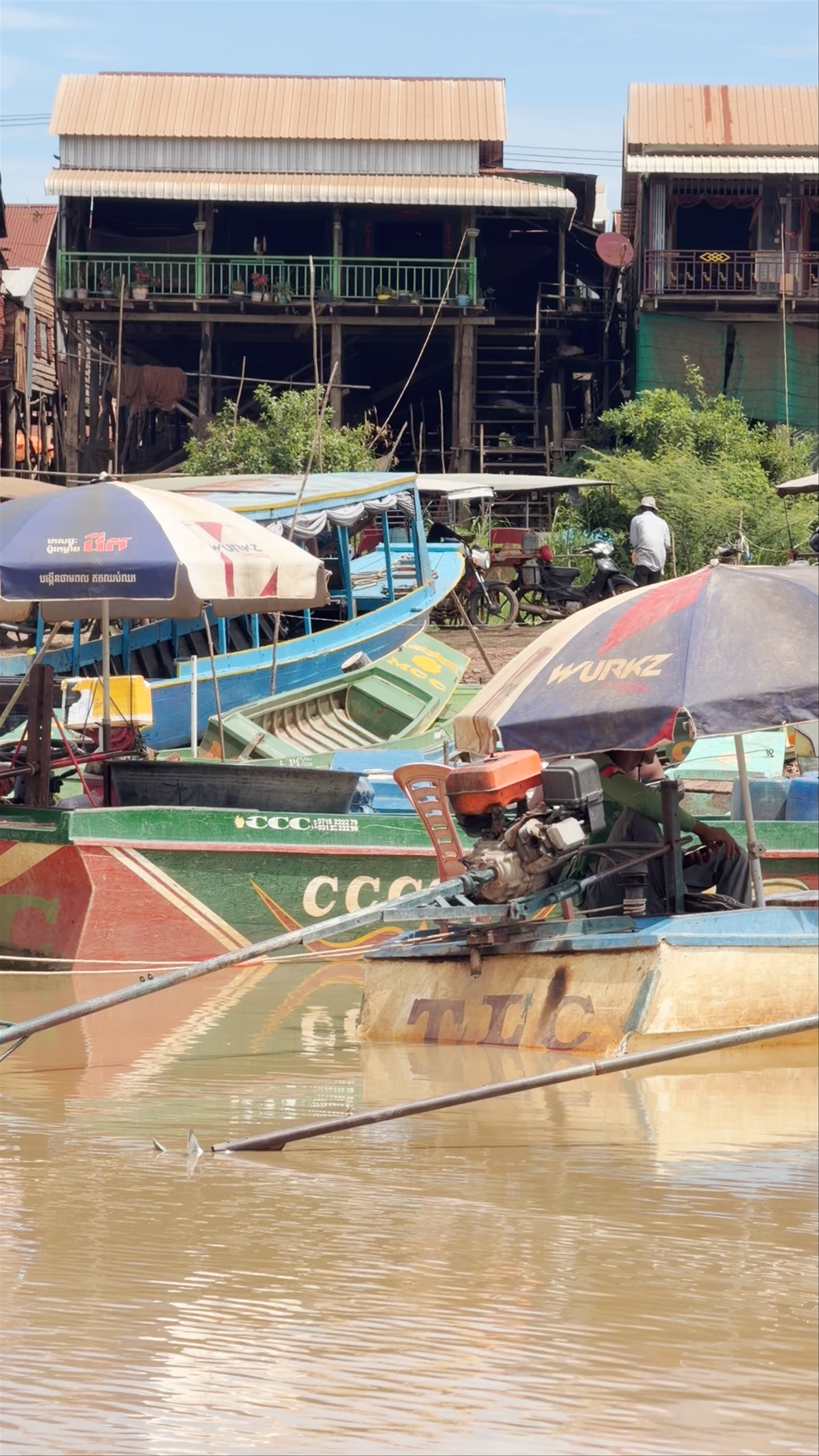 Kompong Khleang Floating and Stilted Village