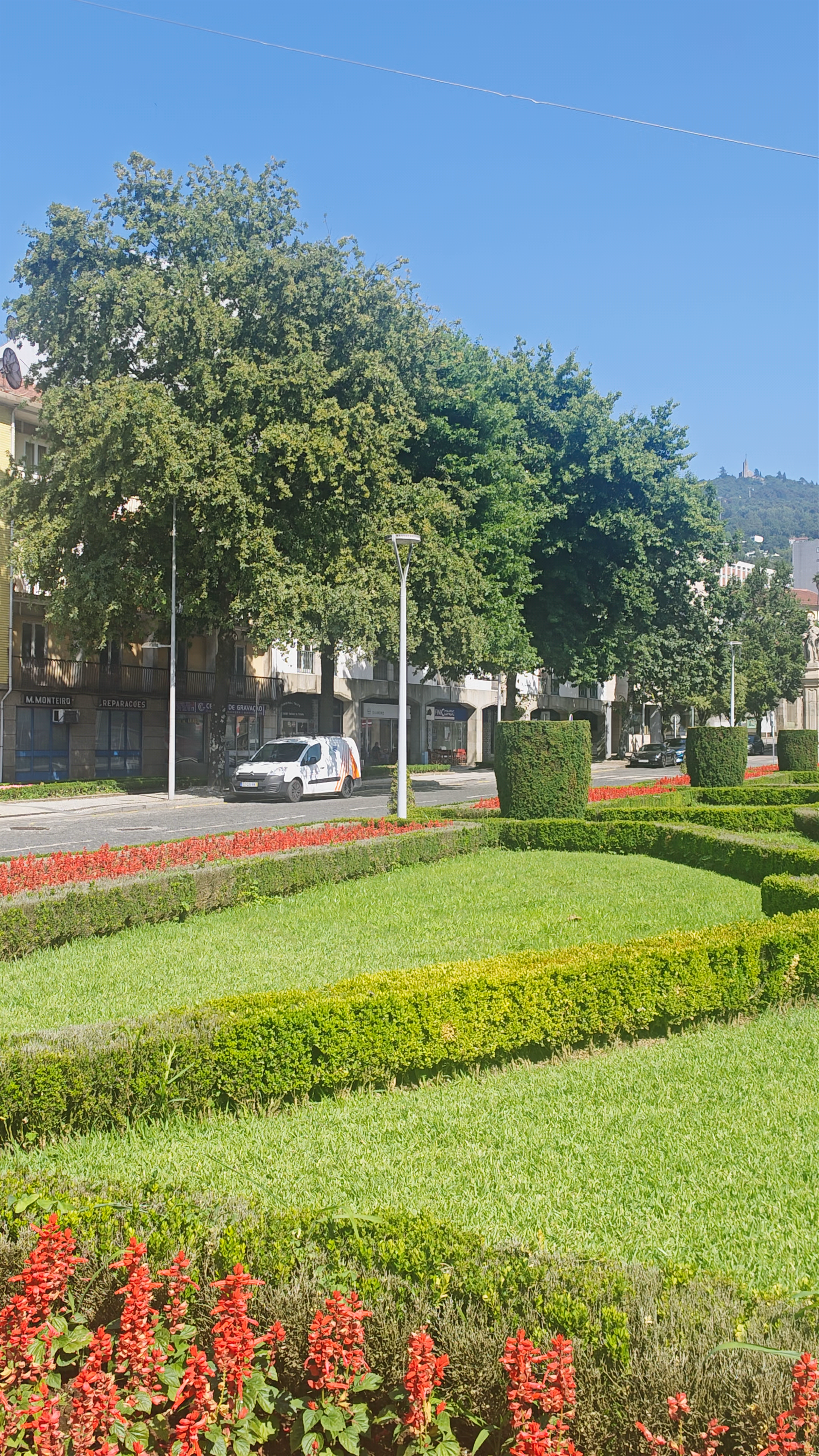 Garden of Largo Republic of Brazil