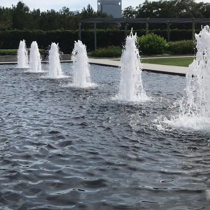 Hermann Park Garden Center - The lovely water fountains! - Parks Near Me - Houston, Texas
