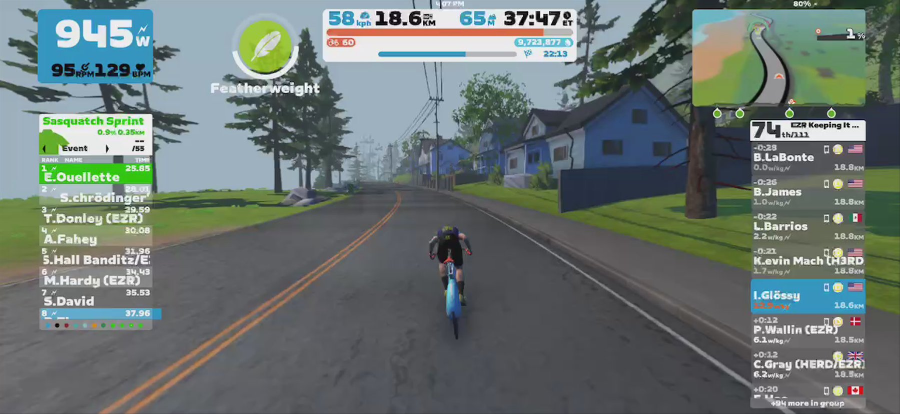 Zwift - Group Ride: EZR Keeping It EZ-er (D) on The Big Ring in Watopia