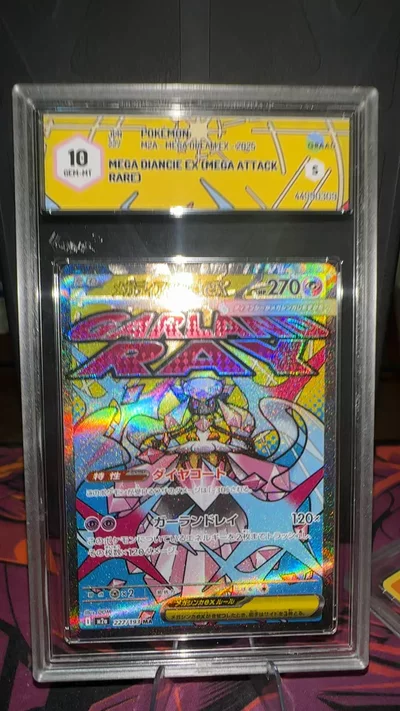 Pokemon Mega Diancie Ex 227 [m2a] graad 10
