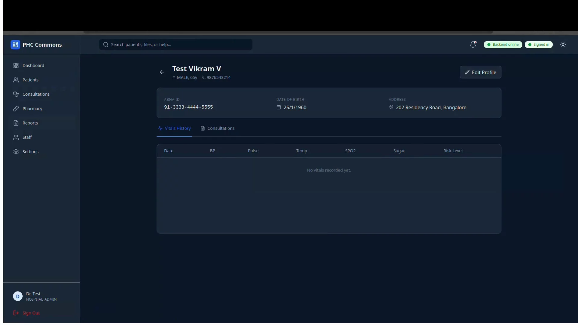 PHC Commons - One place to Manage Your Clinic image 1