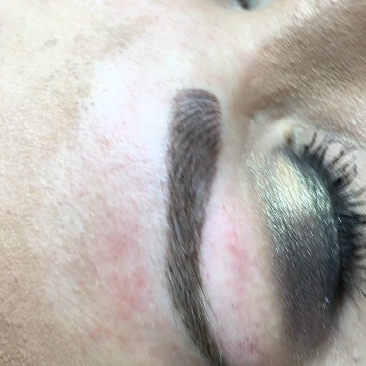 Permanent By Paige - Perfect Hairline strokes - Permanent Makeup Near Me - Gilbert, Arizona