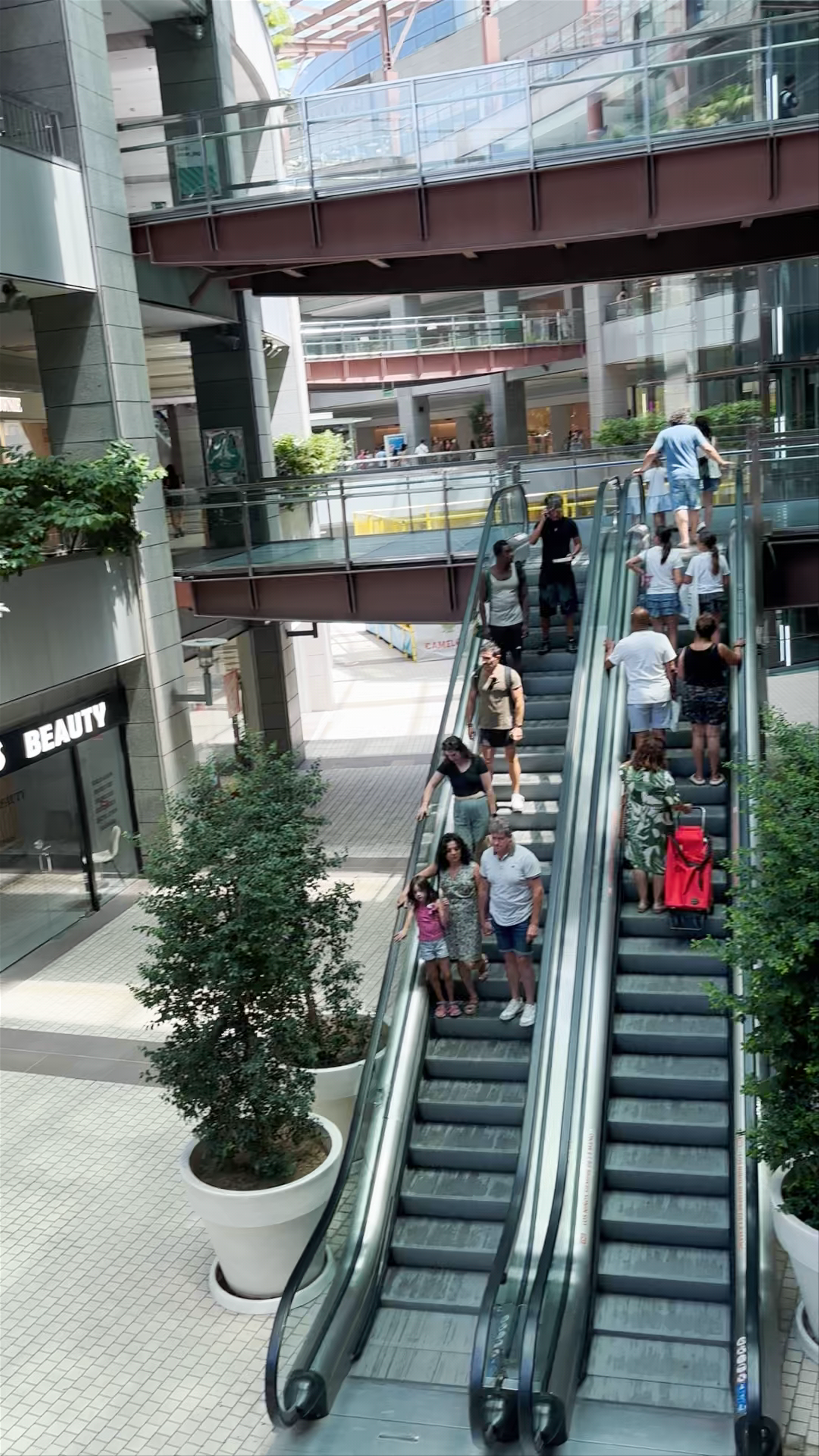 Shopping and Strolling Through Centro Comercial Aqua in València