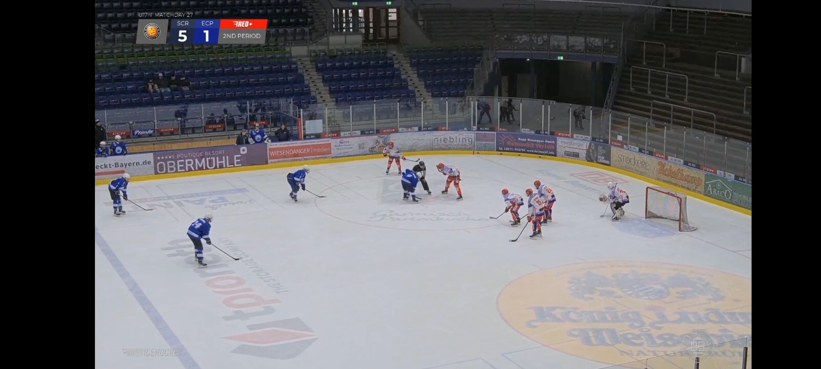 Luca Steinle's Dominant Hit: Defensive Standout for SC Riessersee U17