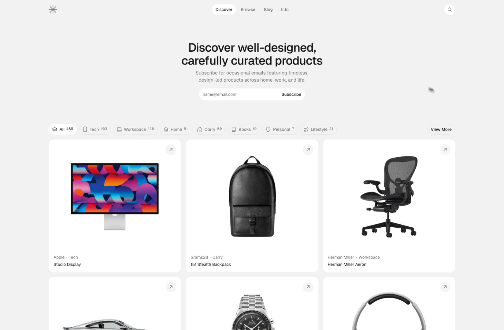 Thumbnail for curated.supply/, a Framer Experts site by Justin Farrugia.