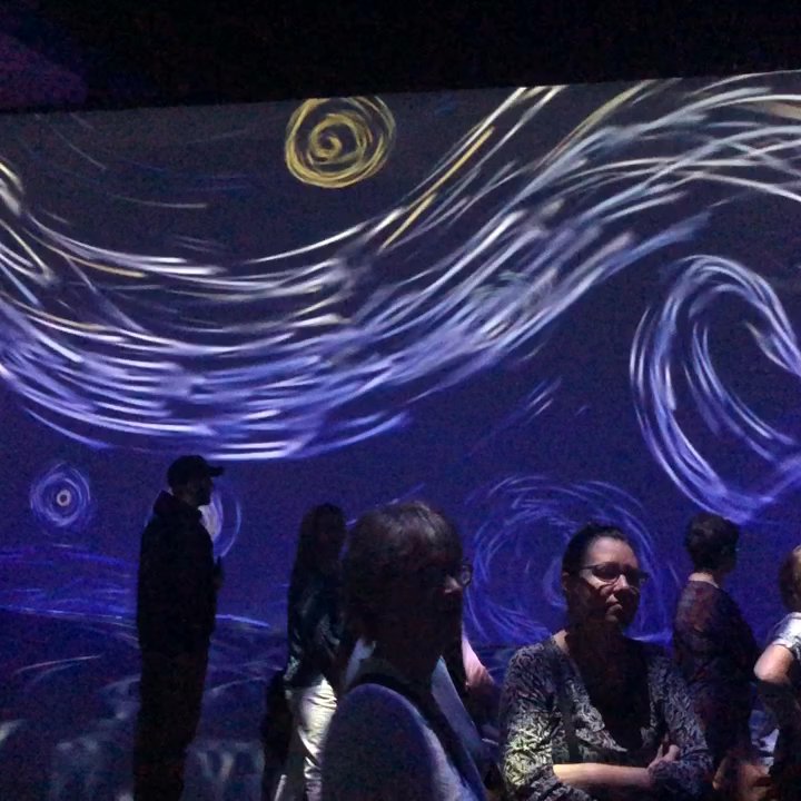 Van Gogh the Immersive Experience - A continuous changing of background and sound - Art Galleries Near Me - Council Bluffs, Iowa
