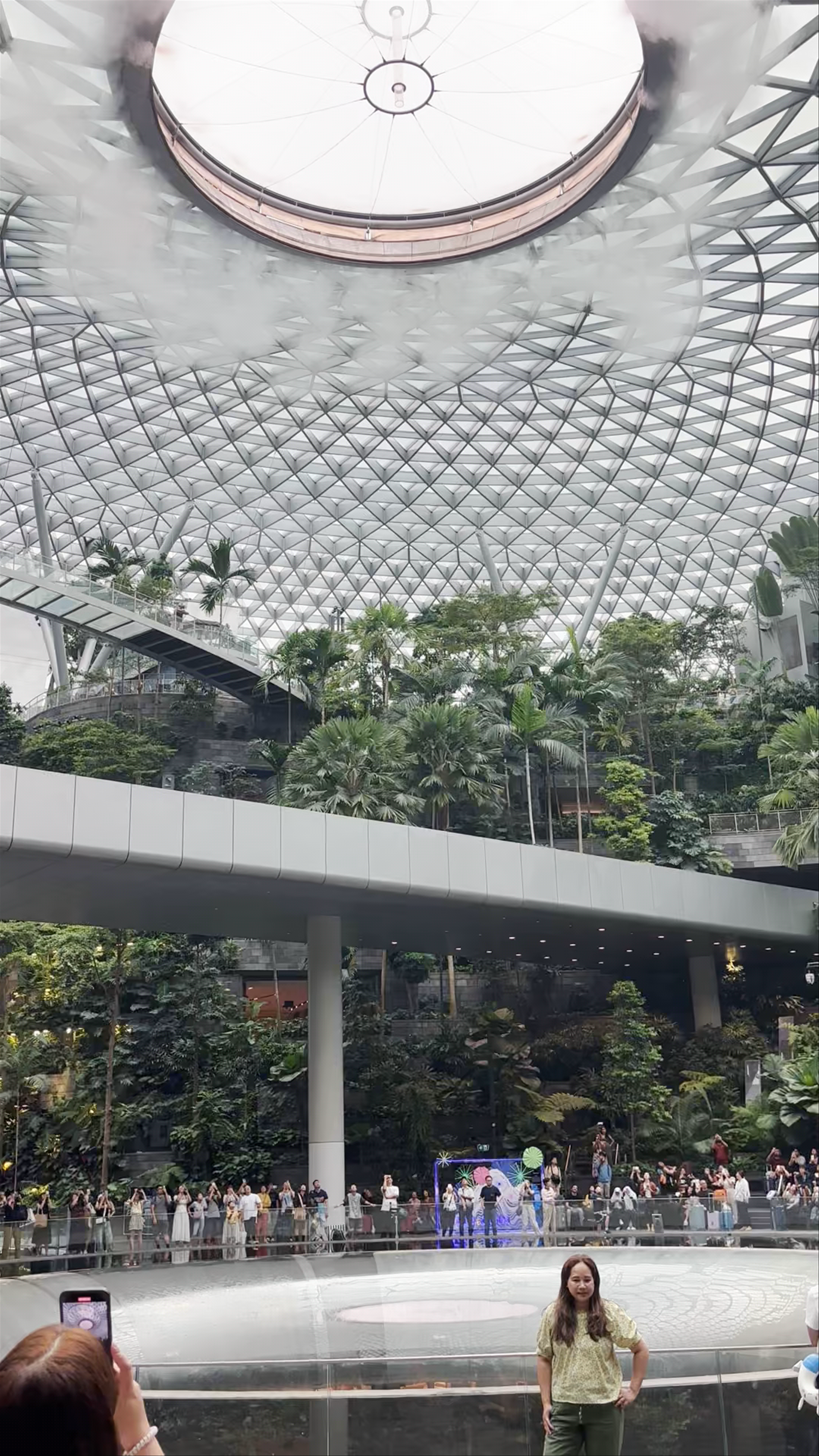HSBC Rain Vortex: Singapore’s Indoor Jungle Oasis