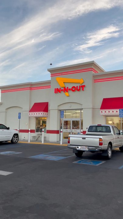 In-N-Out Burger - Walkin on up to this newer In N Out here in Stocktoooonnn!! (homage to the Diaz brothers) - Burgers Near Me - Stockton, California