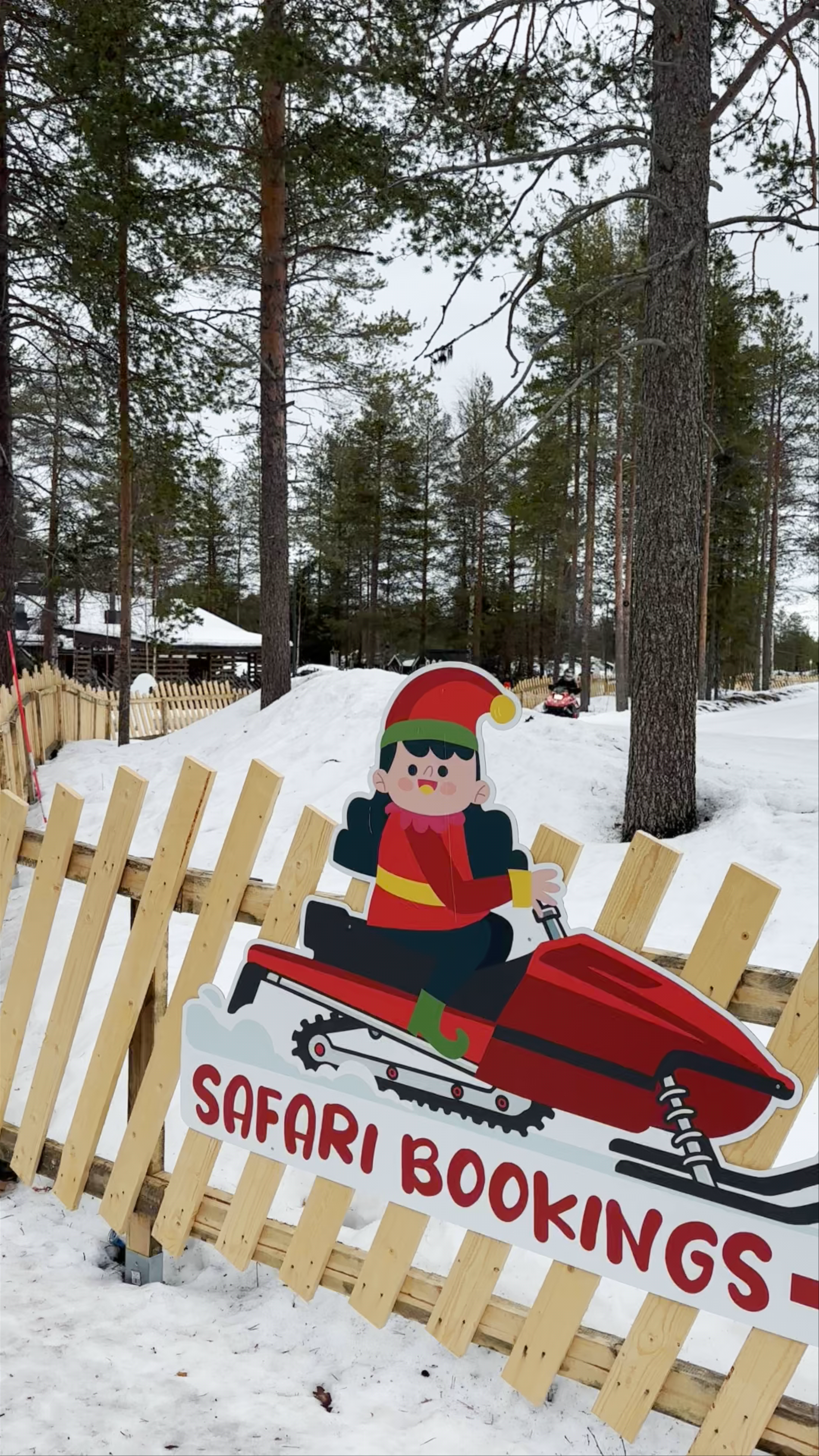 Arctic Circle Snowmobile park